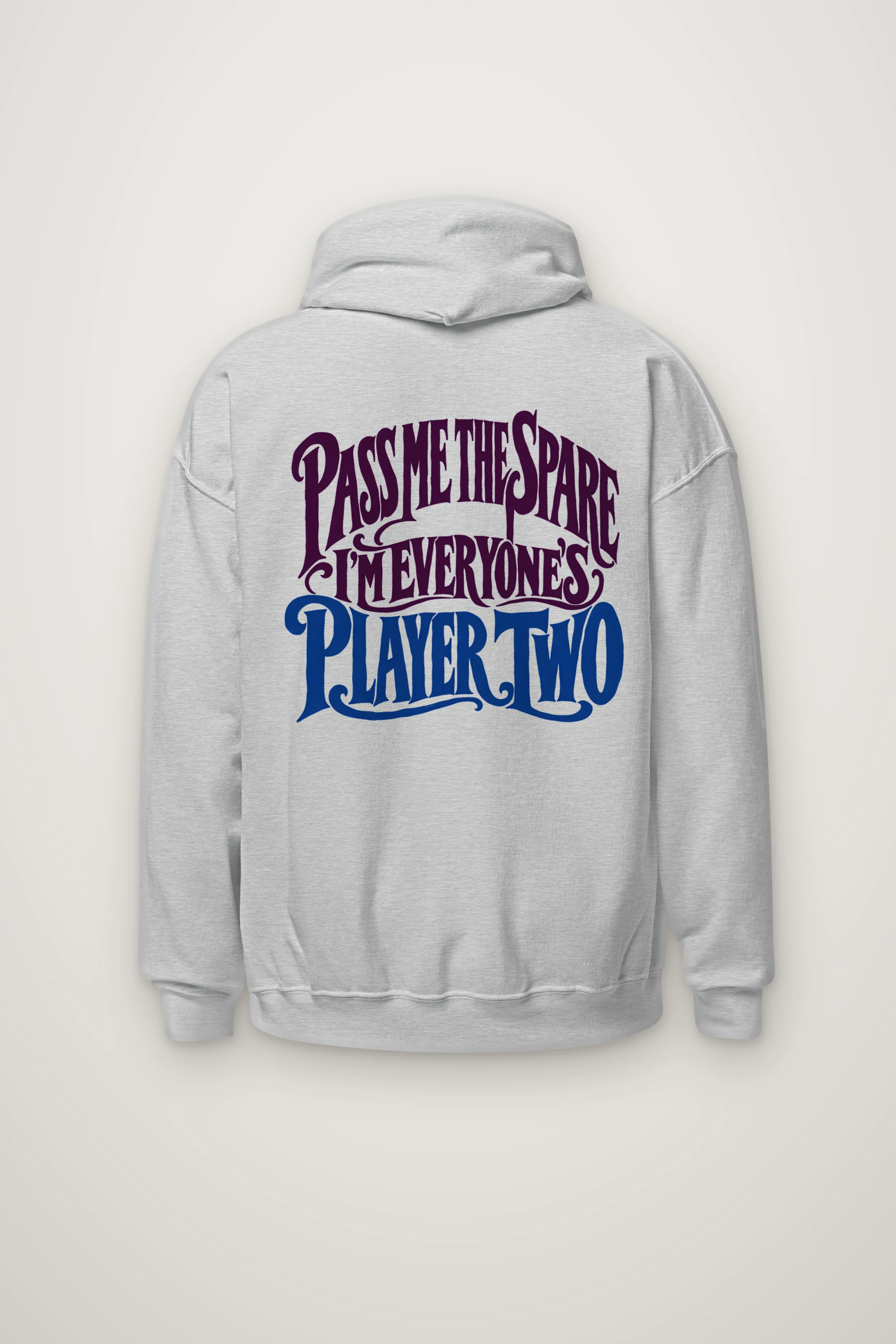 "Pass Me the Spare Player Two" Heavy Blend Unisex Pullover Hoodie