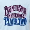 "Pass Me the Spare Player Two" Heavyweight Unisex Crewneck T-shirt