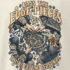 "Pass the Edge Pieces" Men's Oversized Heavyweight Crewneck T-Shirt