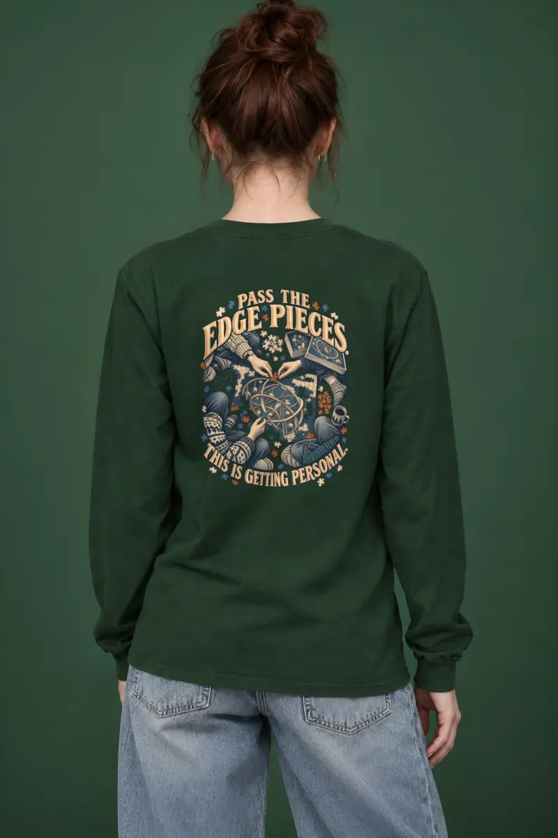 "Pass the Edge Pieces" Unisex Longsleeve T-shirt