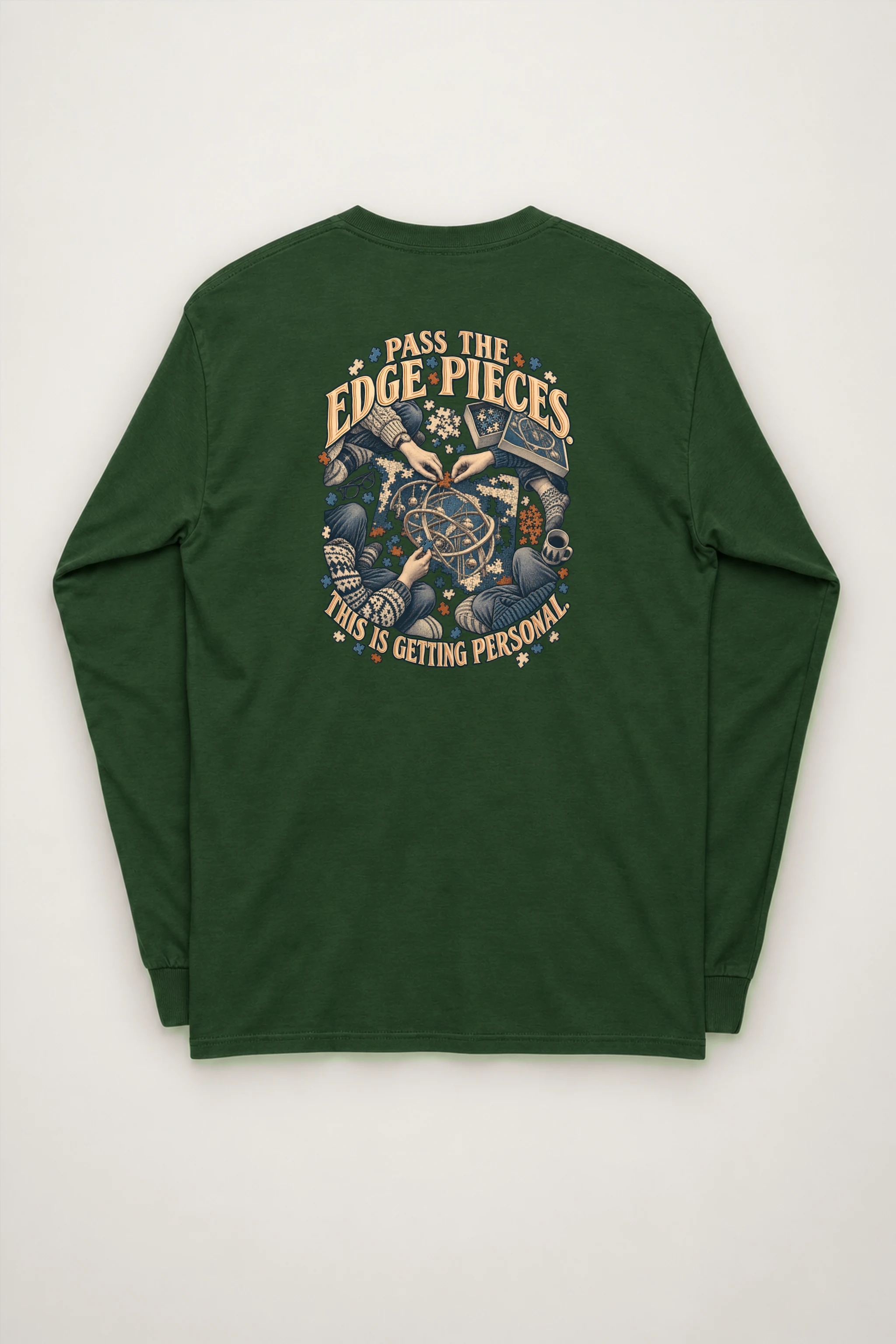 "Pass the Edge Pieces" Unisex Longsleeve T-shirt