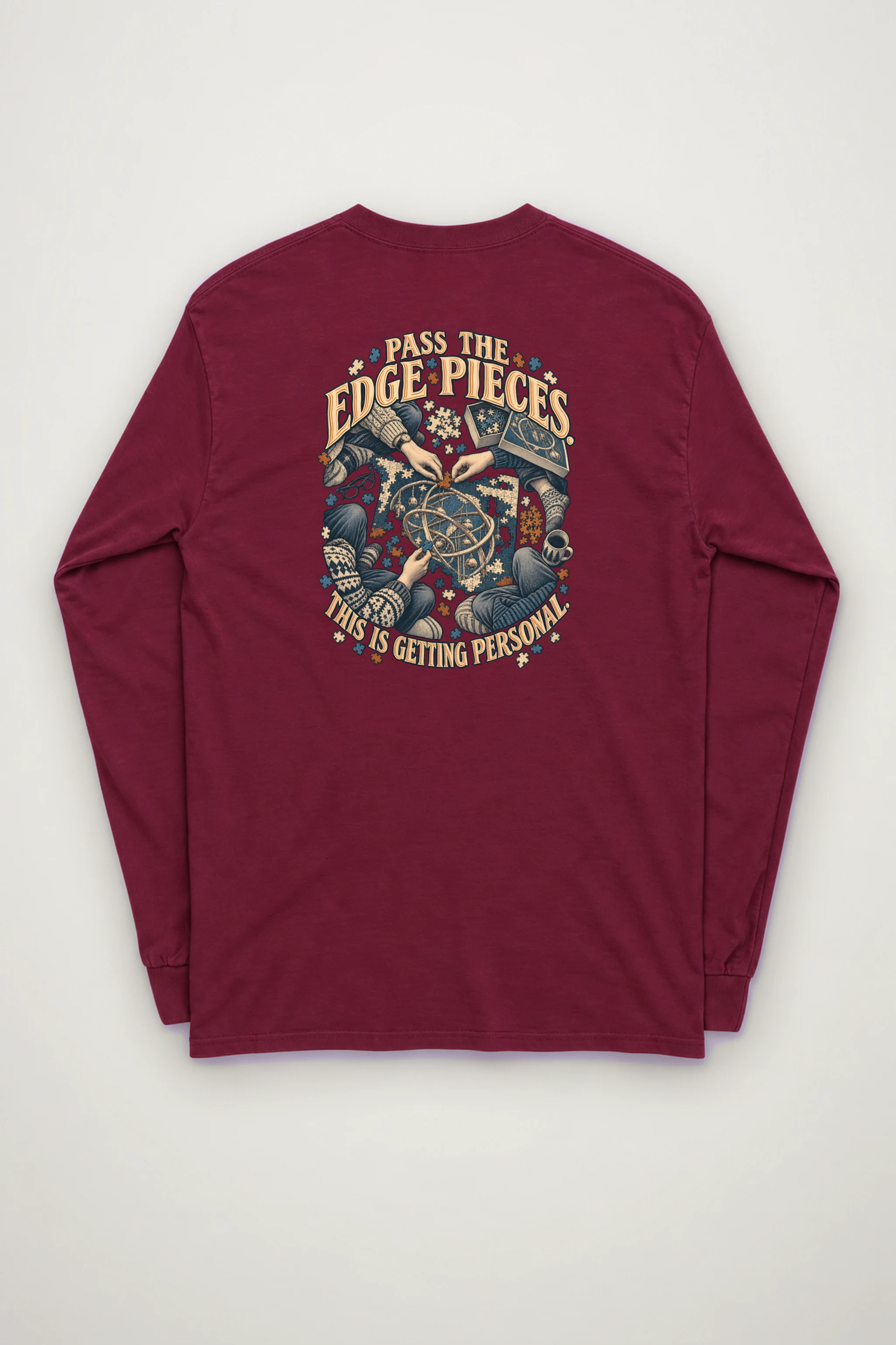 "Pass the Edge Pieces" Unisex Longsleeve T-shirt