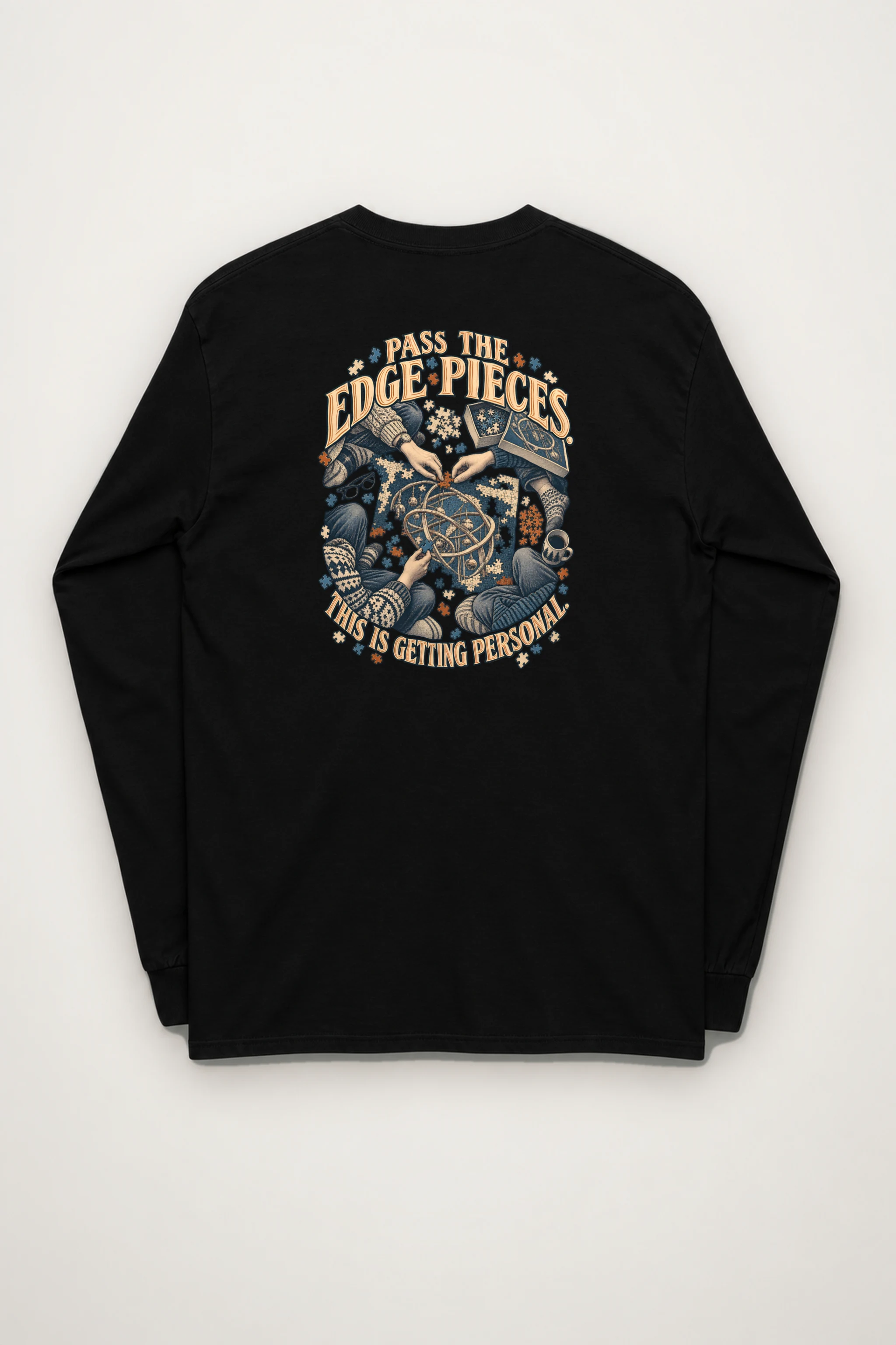 "Pass the Edge Pieces" Unisex Longsleeve T-shirt