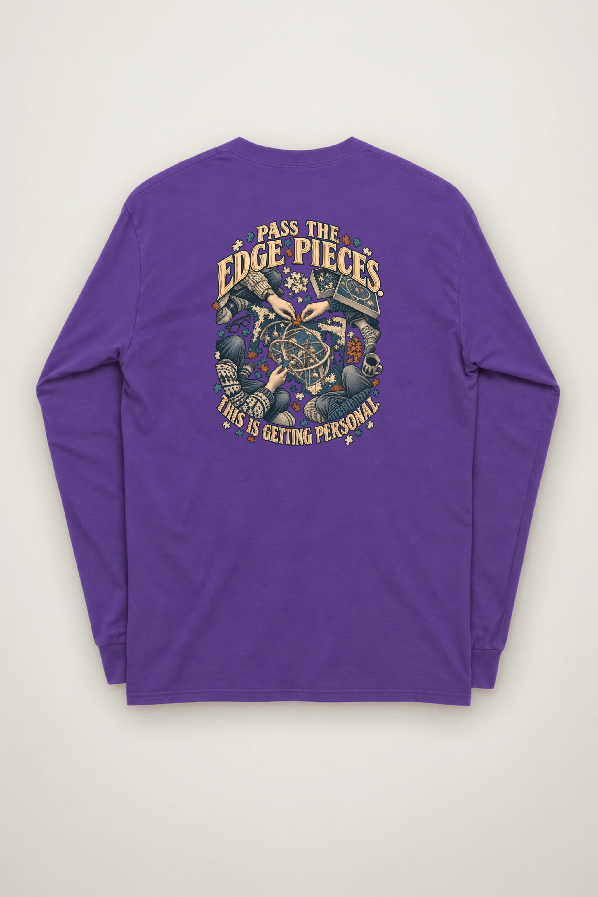 "Pass the Edge Pieces" Unisex Longsleeve T-shirt