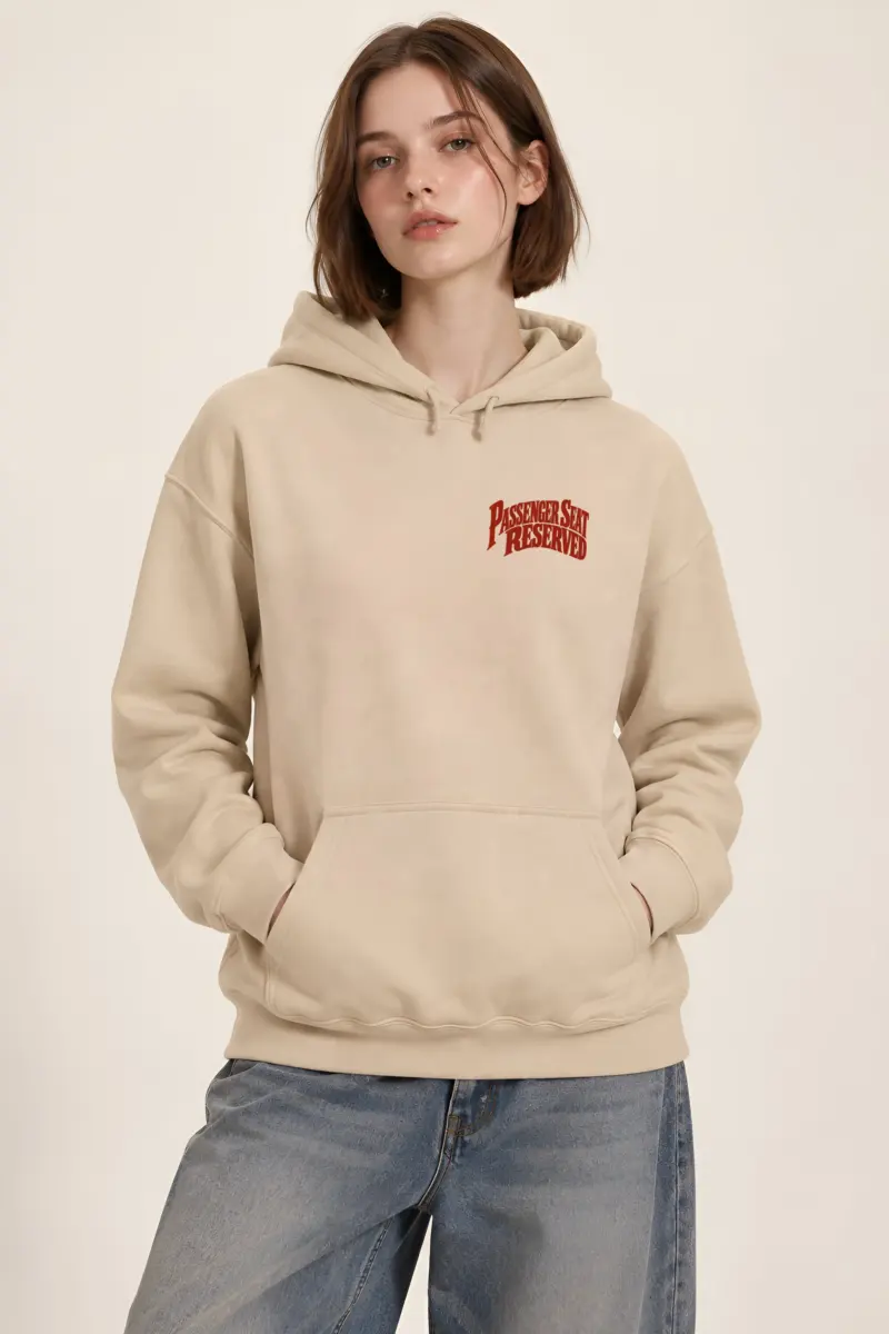 "Passenger Seat Reserved" Heavy Blend Unisex Pullover Hoodie