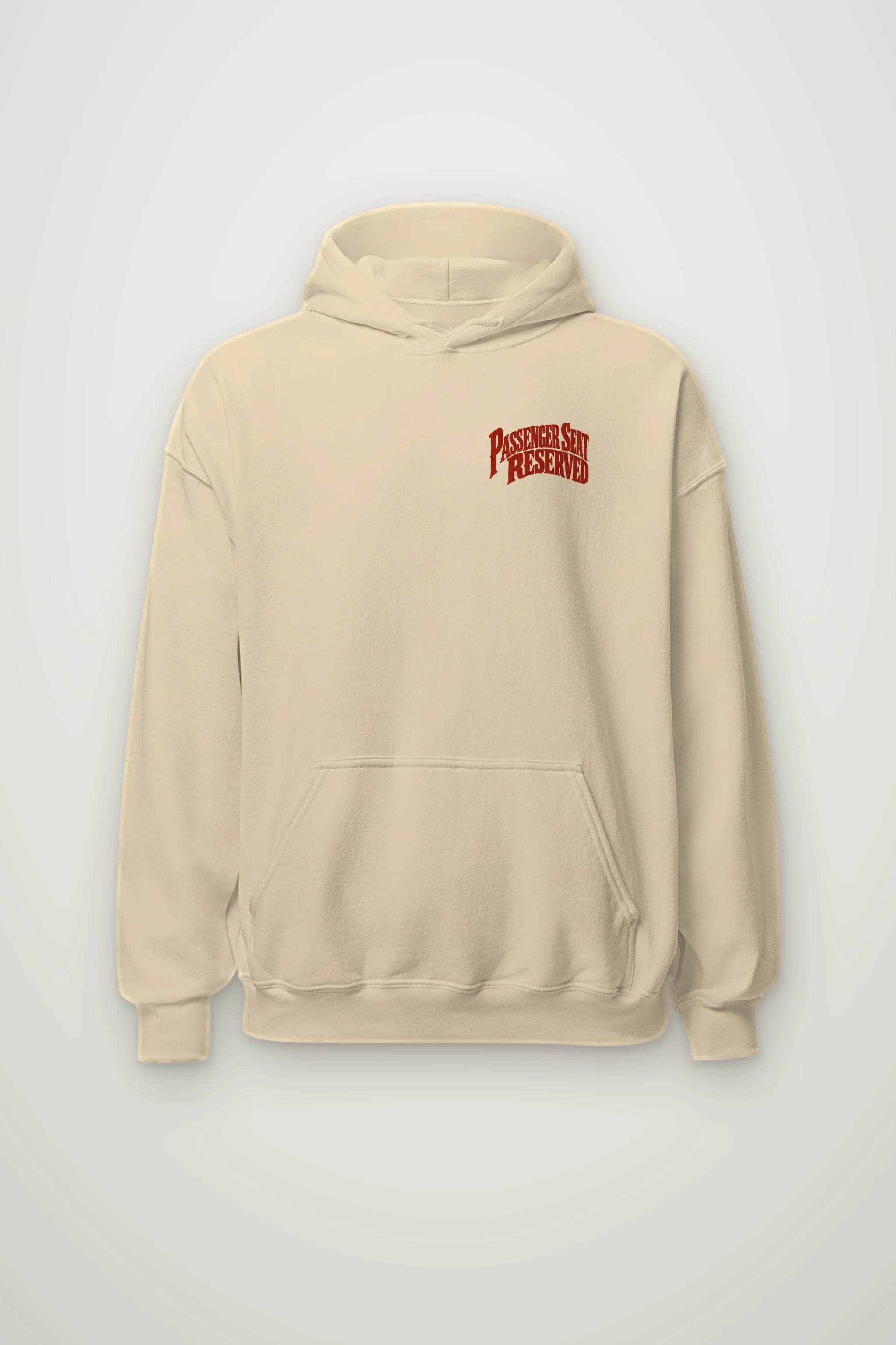 "Passenger Seat Reserved" Heavy Blend Unisex Pullover Hoodie
