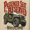 "Passenger Seat Reserved" Heavy Blend Unisex Pullover Hoodie