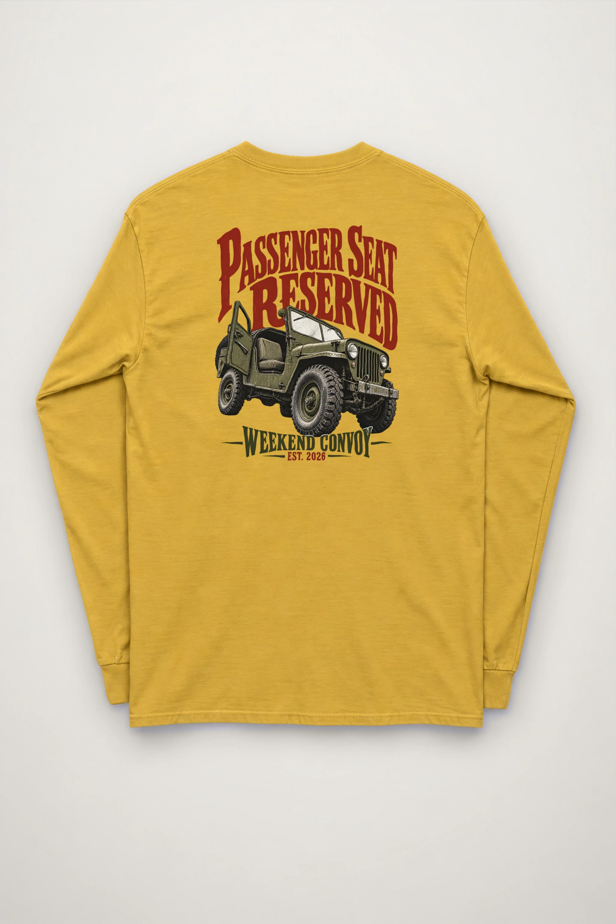 "Passenger Seat Reserved" Unisex Longsleeve T-shirt