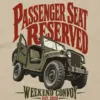 "Passenger Seat Reserved" Unisex Longsleeve T-shirt