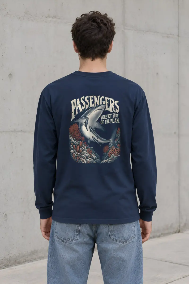 "Passengers Were Not Part of the Plan" Unisex Longsleeve T-shirt