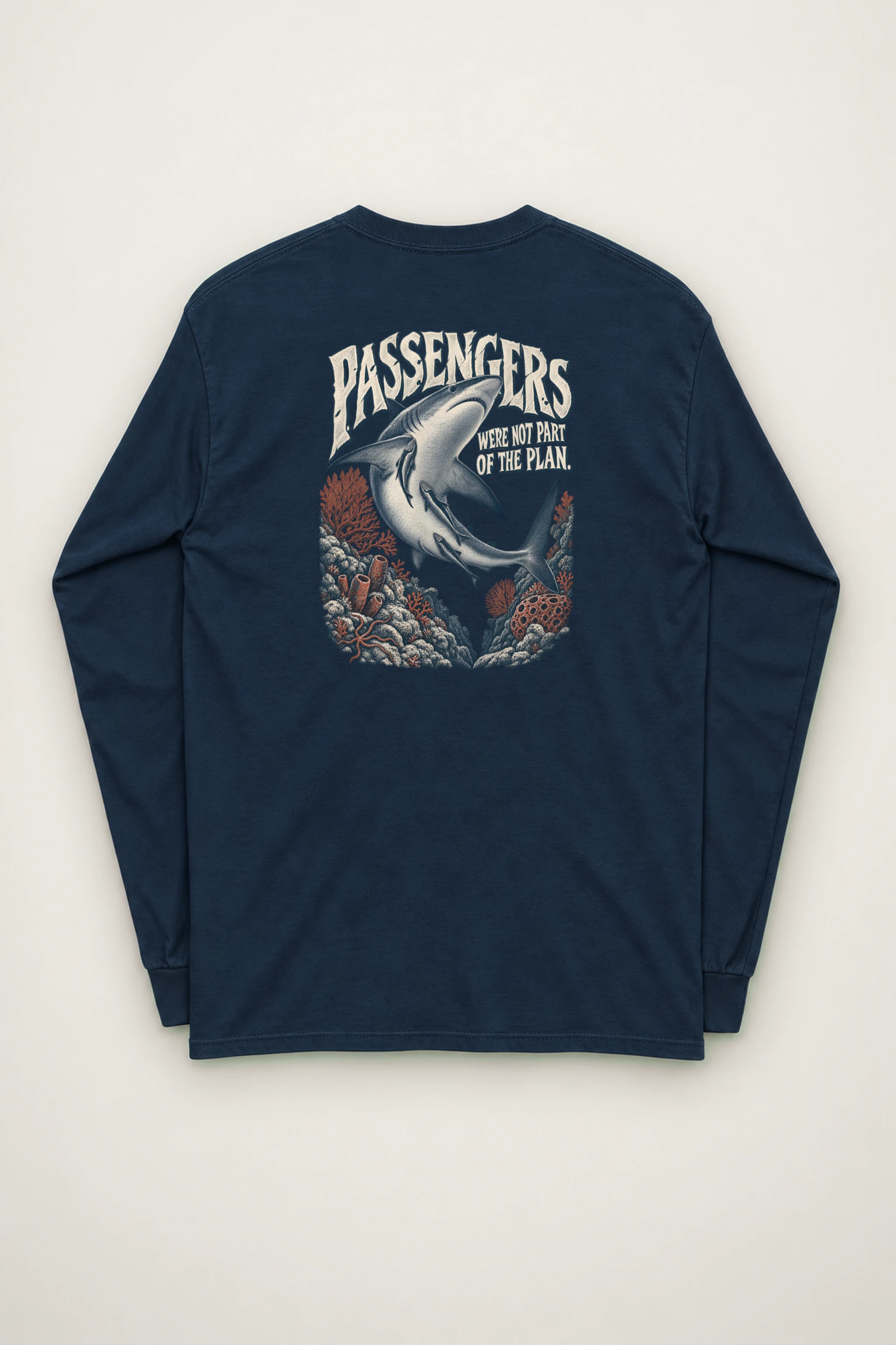 "Passengers Were Not Part of the Plan" Unisex Longsleeve T-shirt