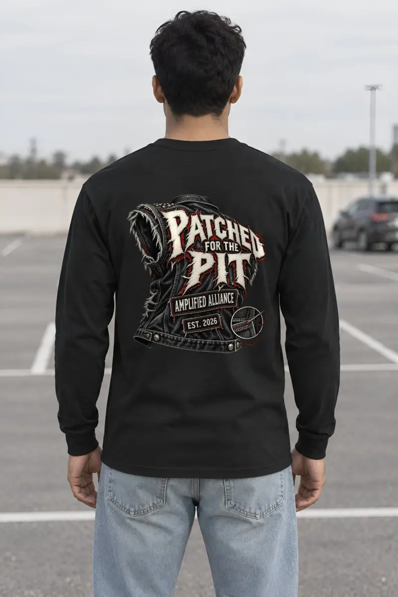 "Patched for the Pit" Unisex Longsleeve T-shirt