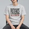 "Patience Has a Structure" Heavyweight Unisex Crewneck T-shirt