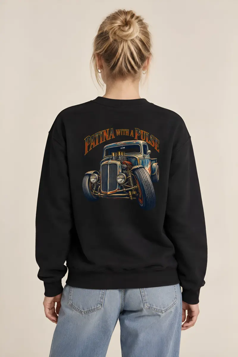 "Patina With a Pulse" Heavy Blend Unisex Crewneck Sweatshirt