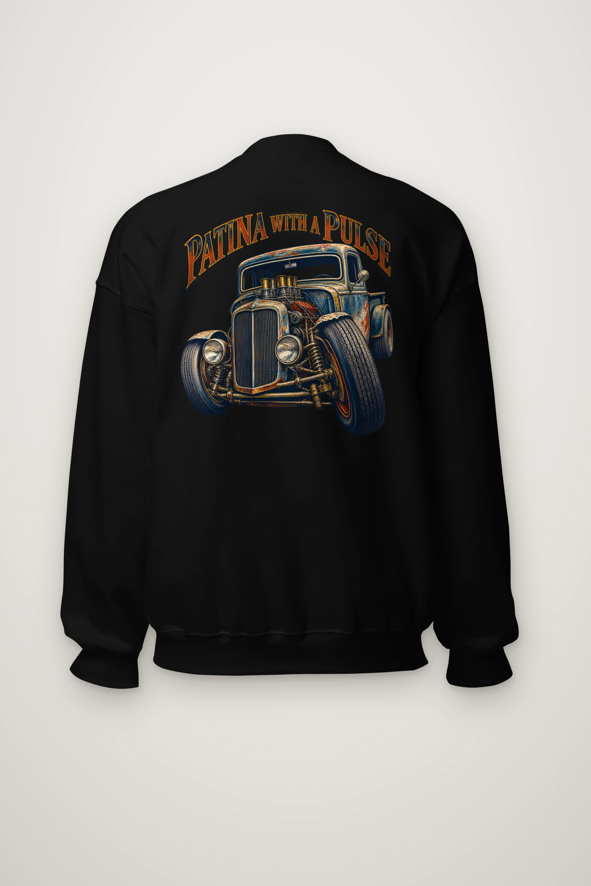 "Patina With a Pulse" Heavy Blend Unisex Crewneck Sweatshirt