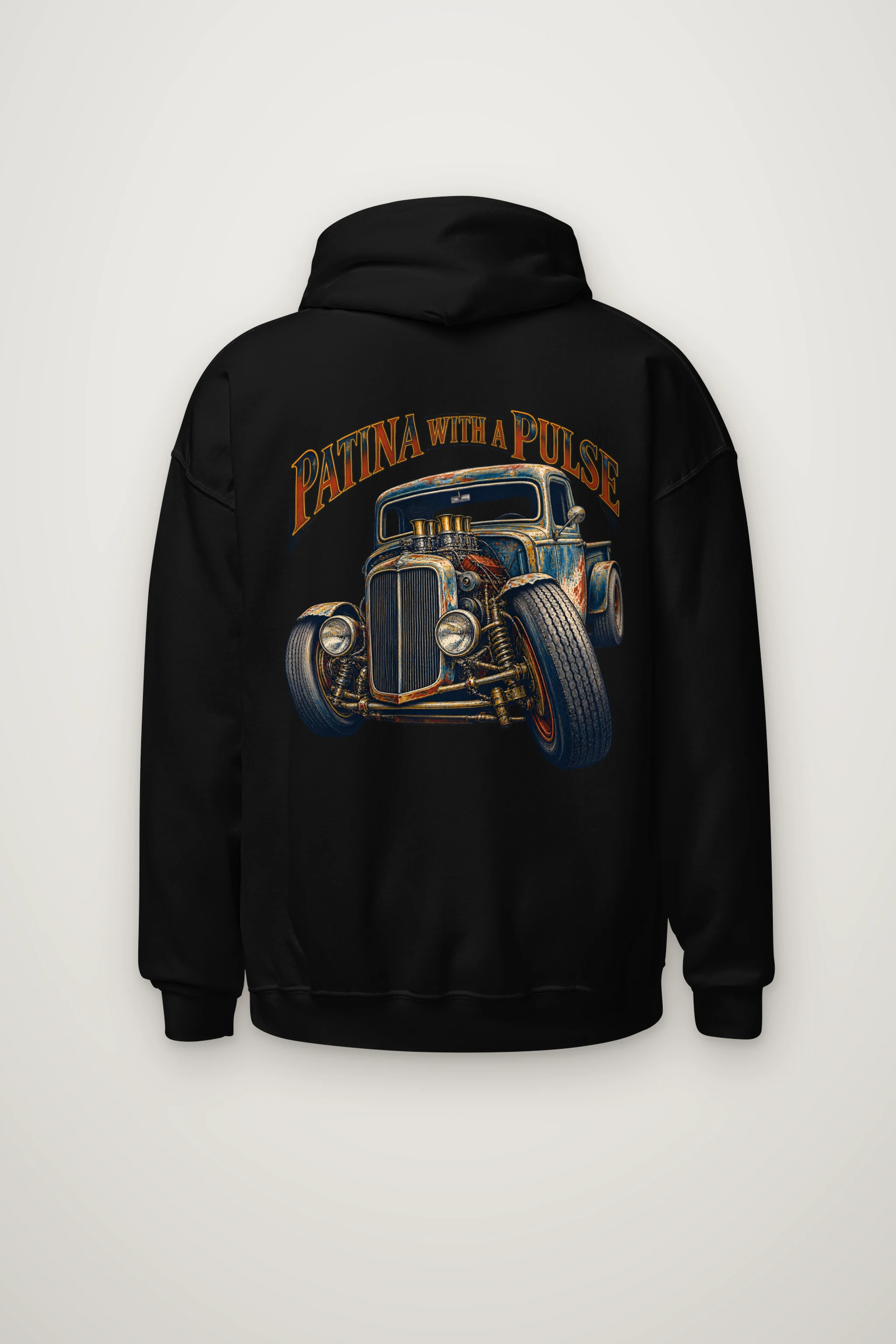 "Patina With a Pulse" Heavy Blend Unisex Pullover Hoodie