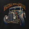 "Patina With a Pulse" Men's Oversized Heavyweight Crewneck T-Shirt