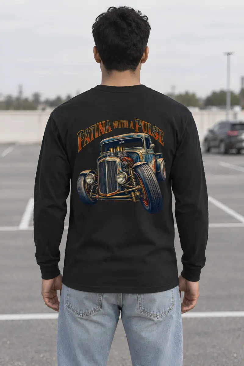 "Patina With a Pulse" Unisex Longsleeve T-shirt