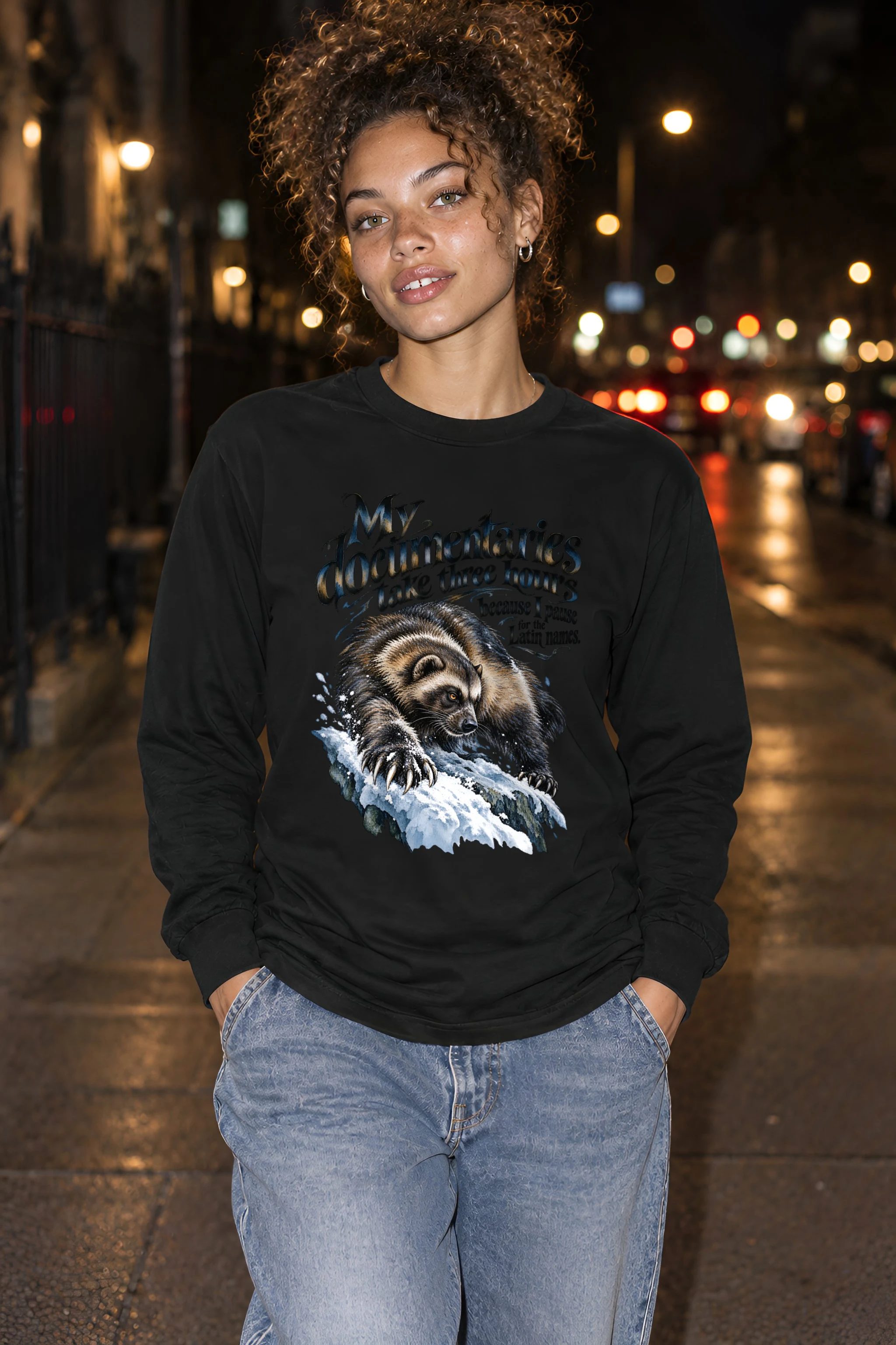 "Pause for the Latin Names" Unisex Longsleeve T-shirt