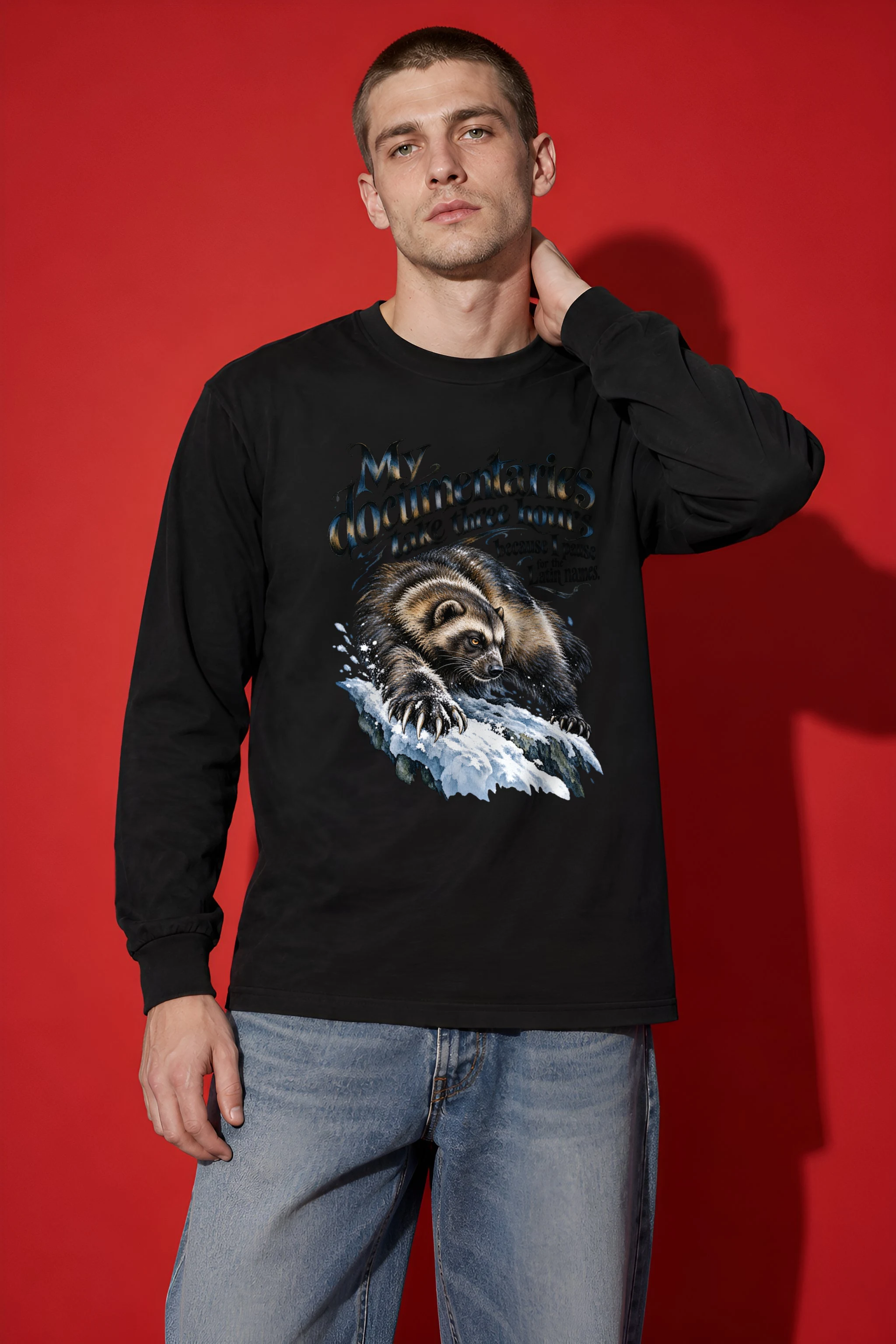 "Pause for the Latin Names" Unisex Longsleeve T-shirt