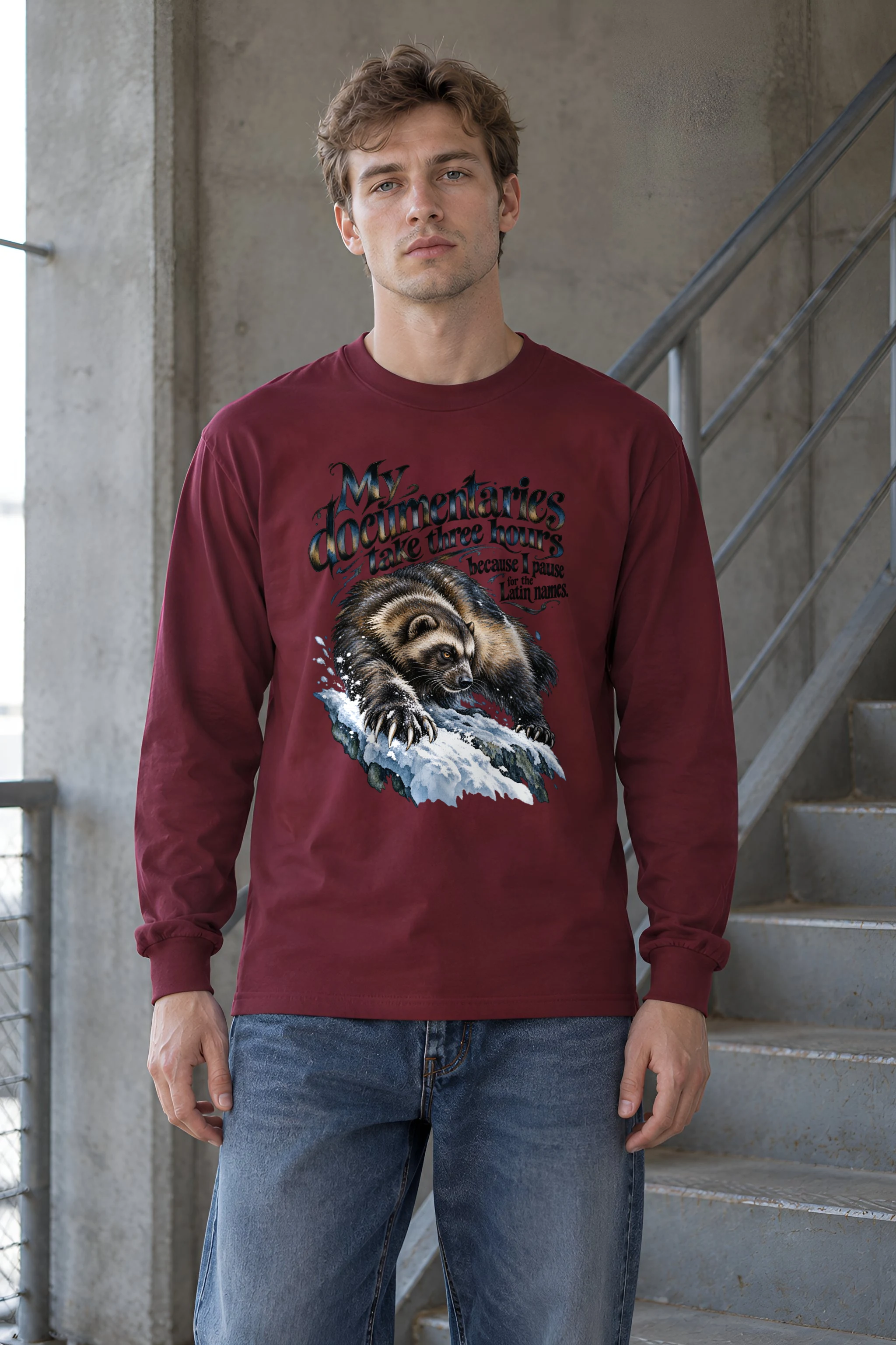 "Pause for the Latin Names" Unisex Longsleeve T-shirt