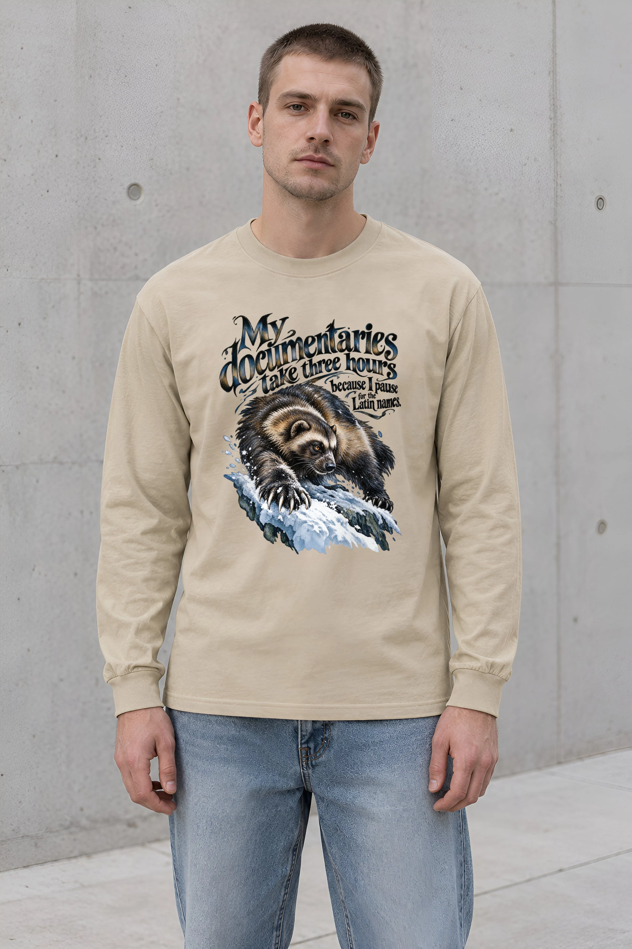 "Pause for the Latin Names" Unisex Longsleeve T-shirt