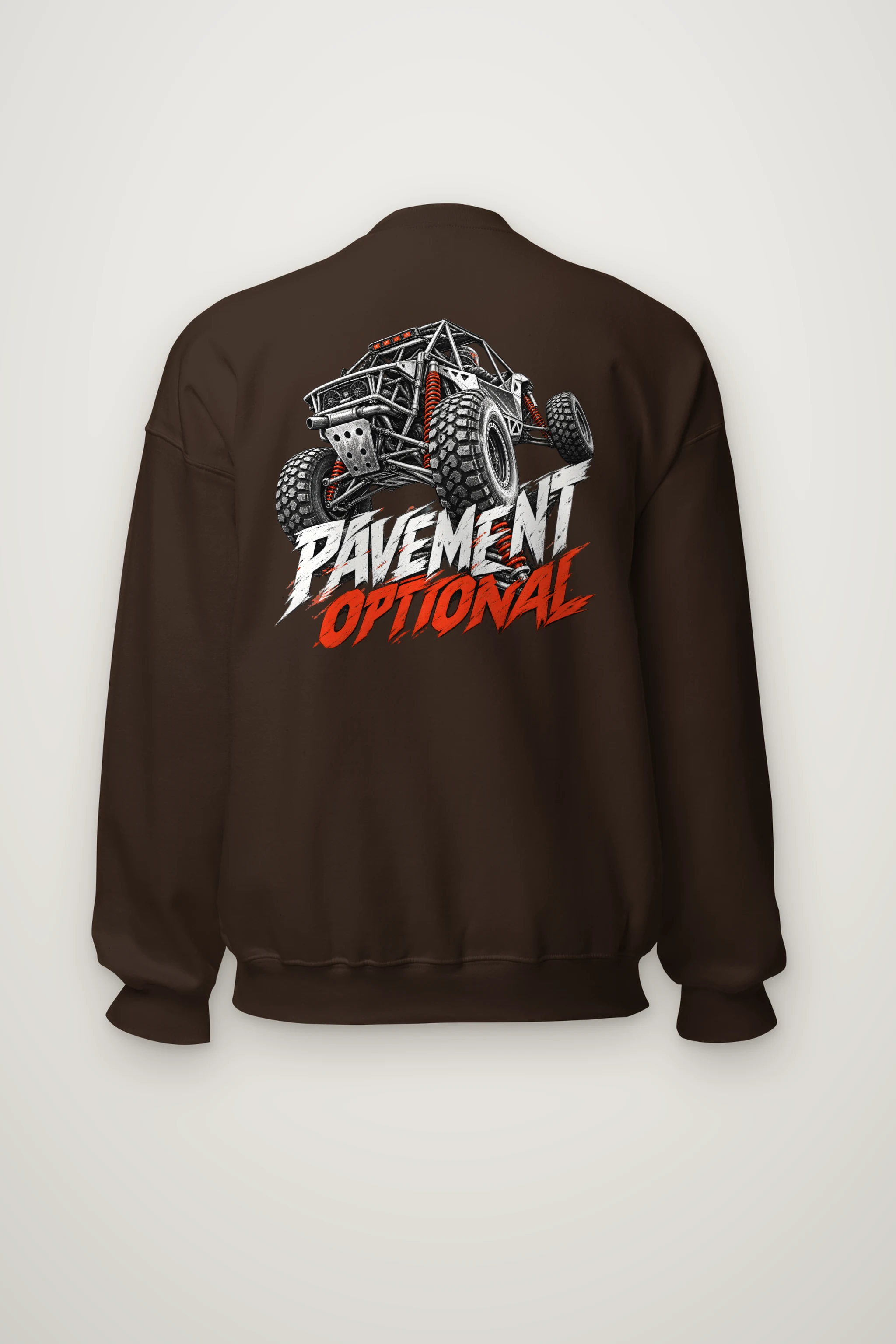 "Pavement Optional" Heavy Blend Unisex Crewneck Sweatshirt