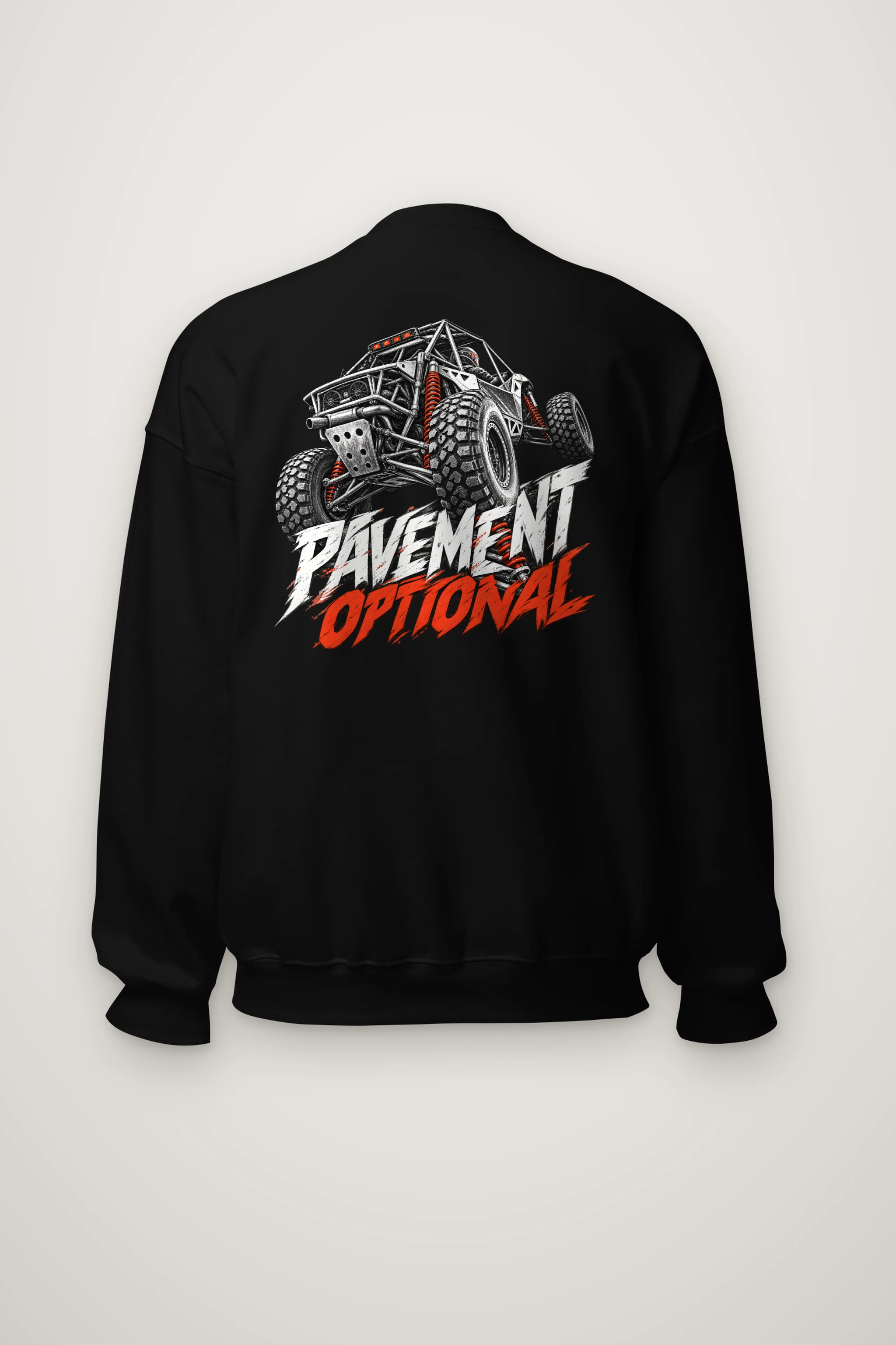"Pavement Optional" Heavy Blend Unisex Crewneck Sweatshirt