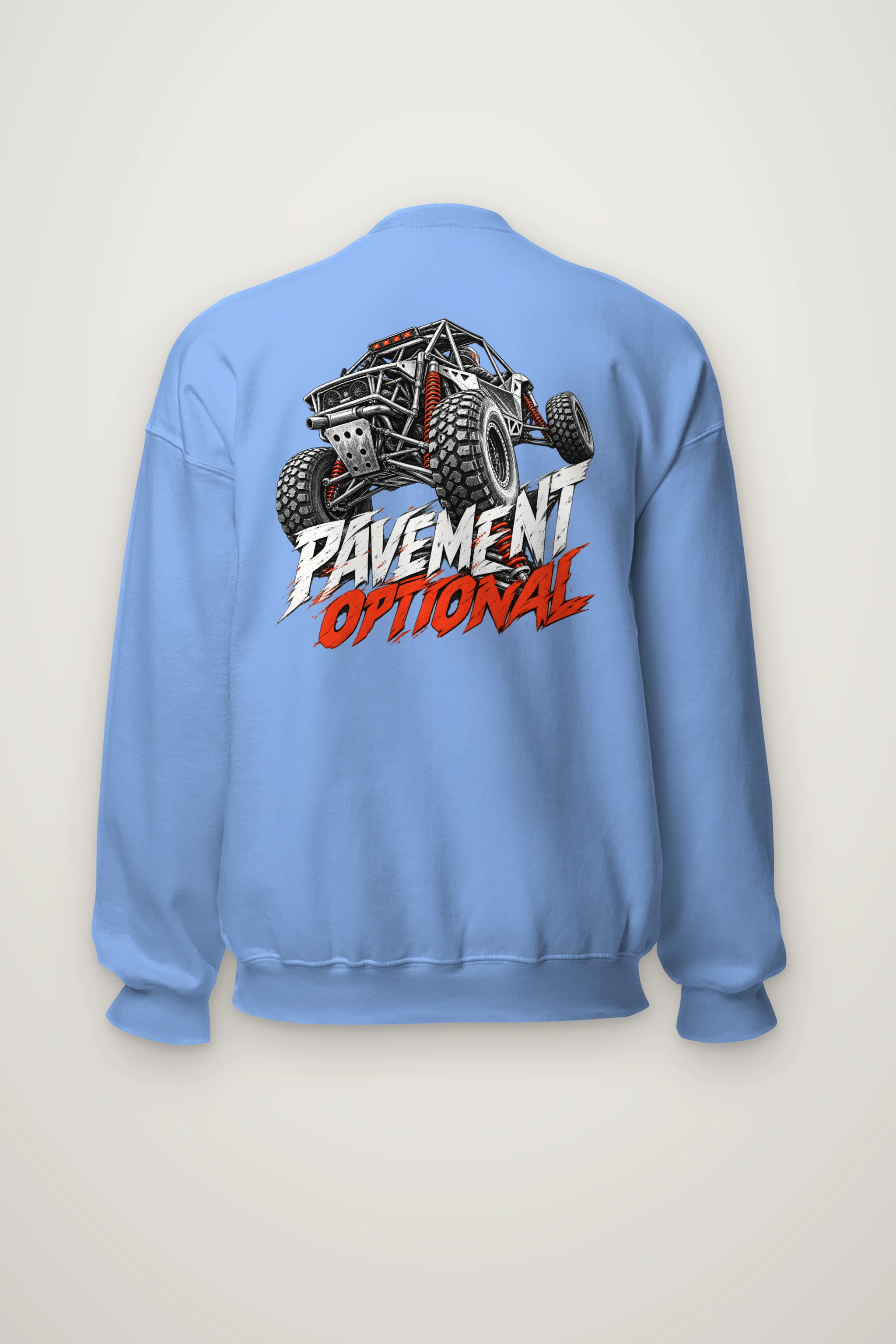 "Pavement Optional" Heavy Blend Unisex Crewneck Sweatshirt