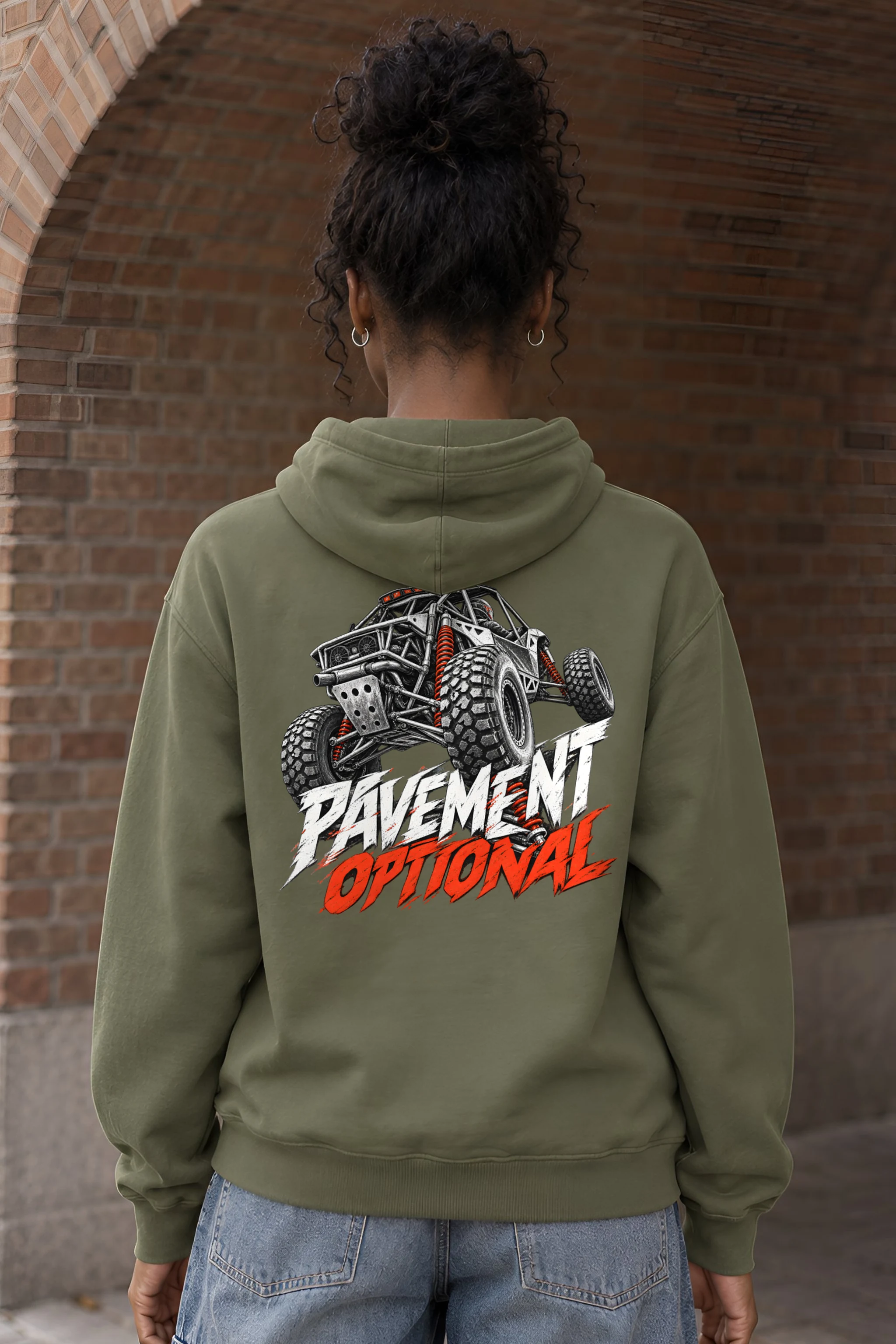 "Pavement Optional" Heavy Blend Unisex Pullover Hoodie