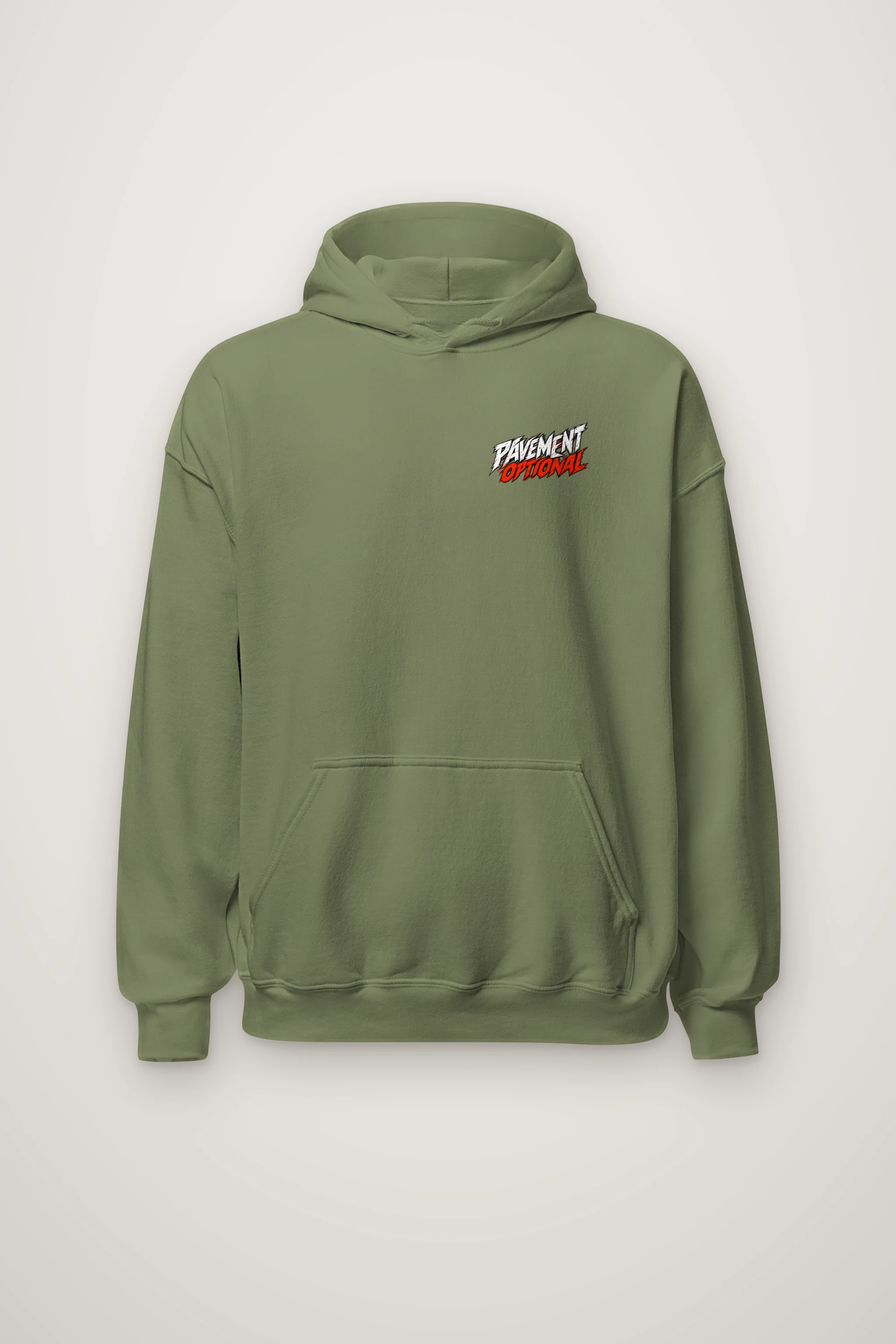 "Pavement Optional" Heavy Blend Unisex Pullover Hoodie