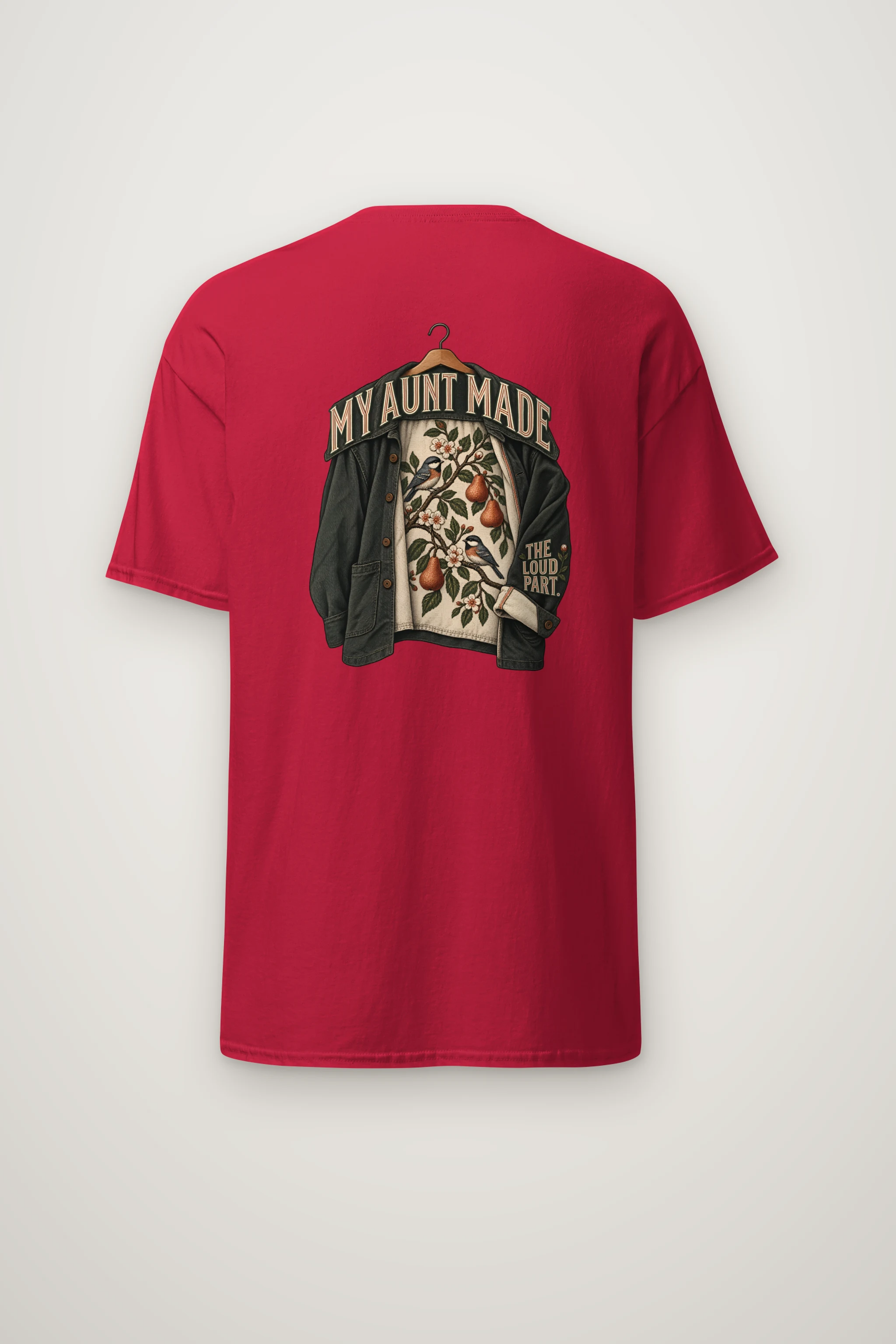 "Pear Branch Work Jacket" Heavyweight Unisex Crewneck T-shirt