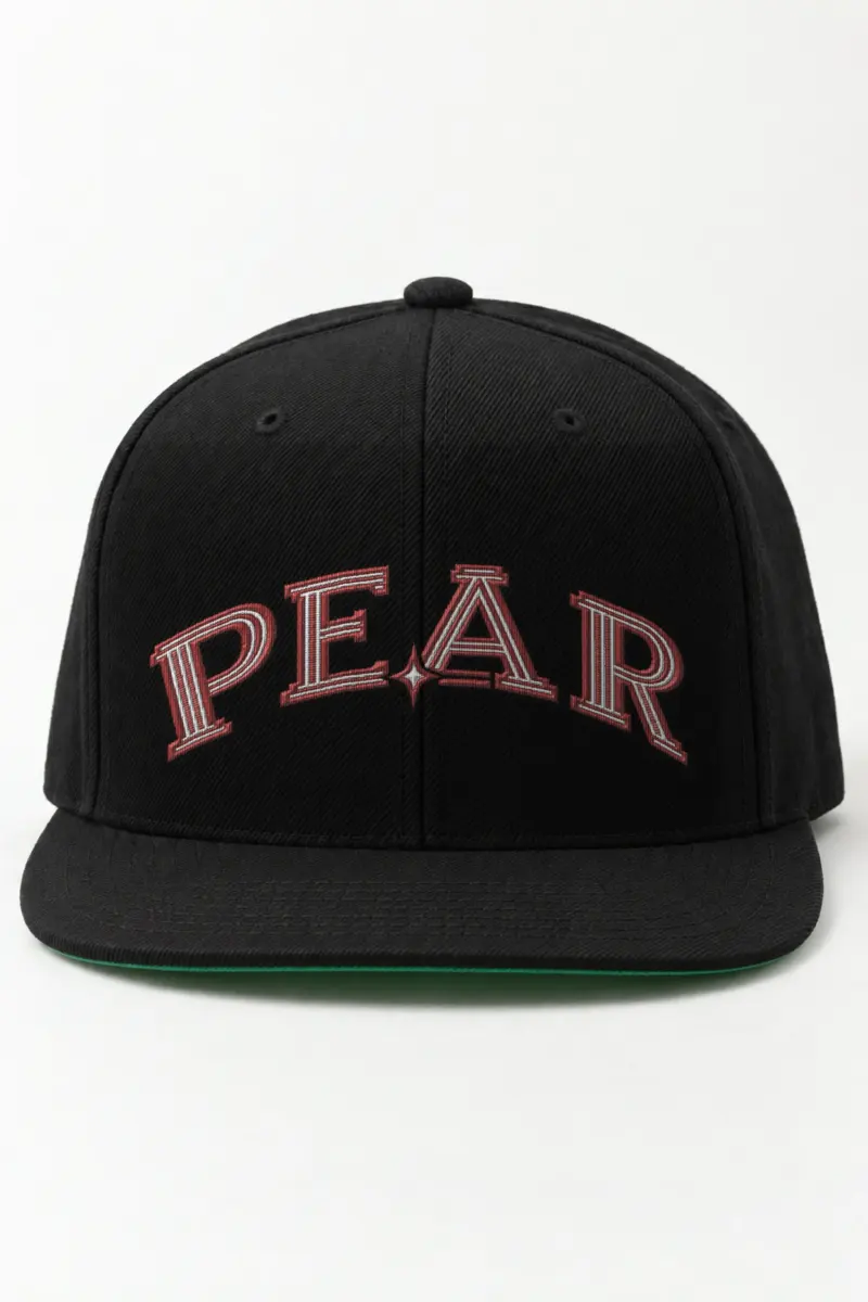 "PEAR" Classic Snapback · Embroidered