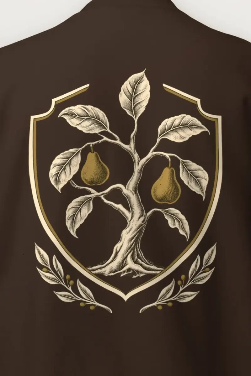 "Pear Tree Crest" Heavy Blend Unisex Crewneck Sweatshirt