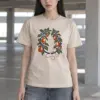 "Pear Wreath With Needle" Heavyweight Unisex Crewneck T-shirt
