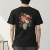 "Peony Vase with Floral Branches" Heavyweight Unisex Crewneck T-shirt