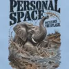 "Personal Space Includes The Splash" Unisex Longsleeve T-shirt