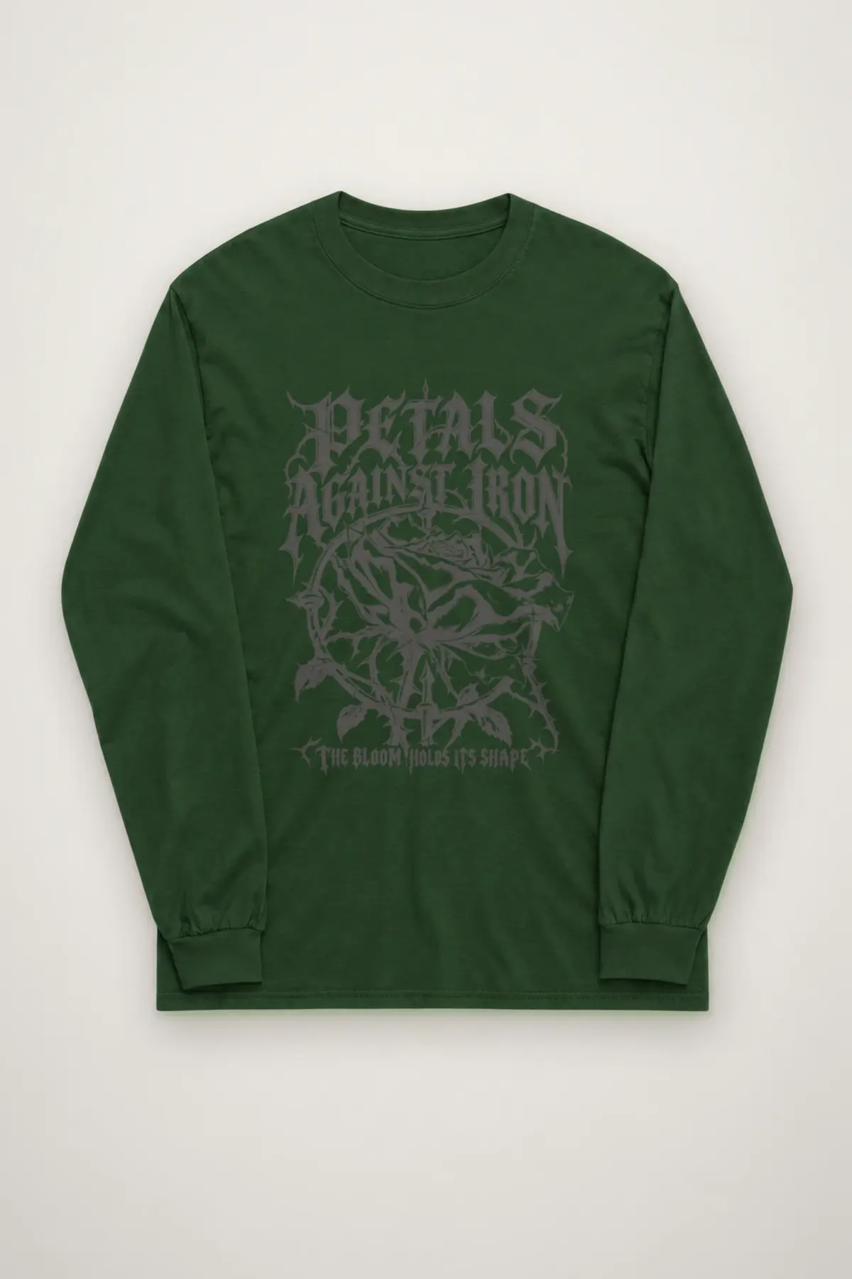 "Petals Against Iron" Unisex Longsleeve T-shirt