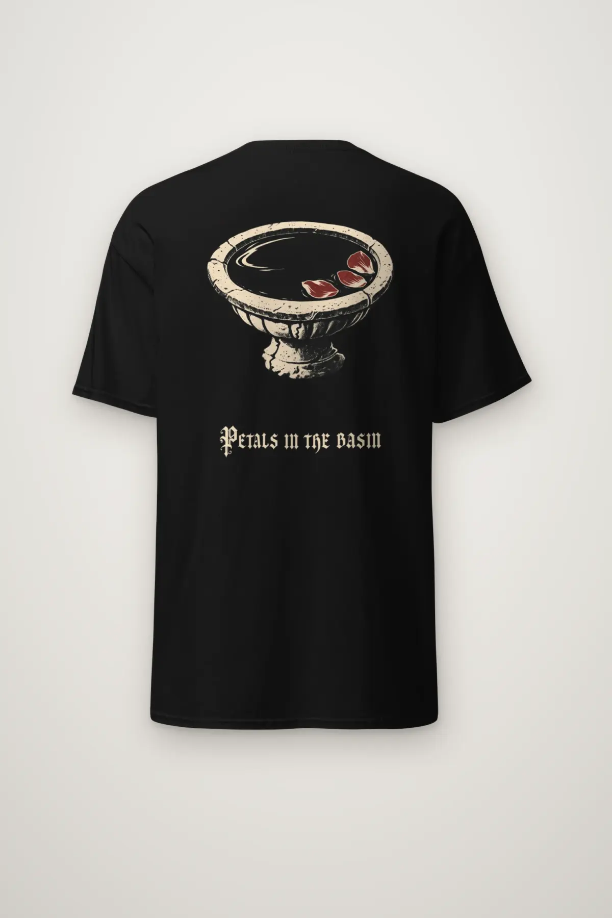 "Petals in the Basin" Heavyweight Unisex Crewneck T-shirt