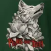 "Petals With Teeth" Heavyweight Unisex Crewneck T-shirt