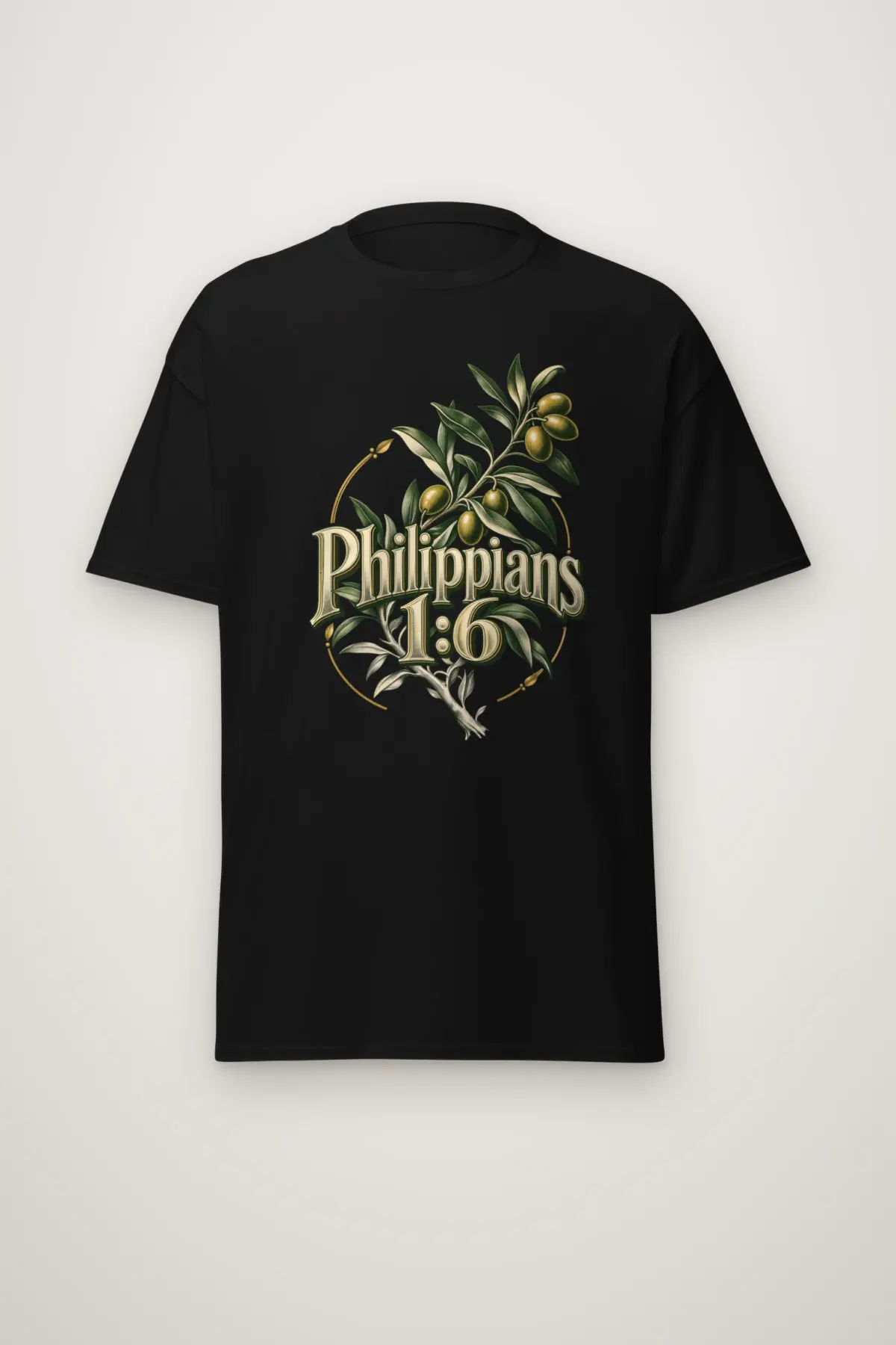 "Philippians 1:6" Heavyweight Unisex Crewneck T-shirt