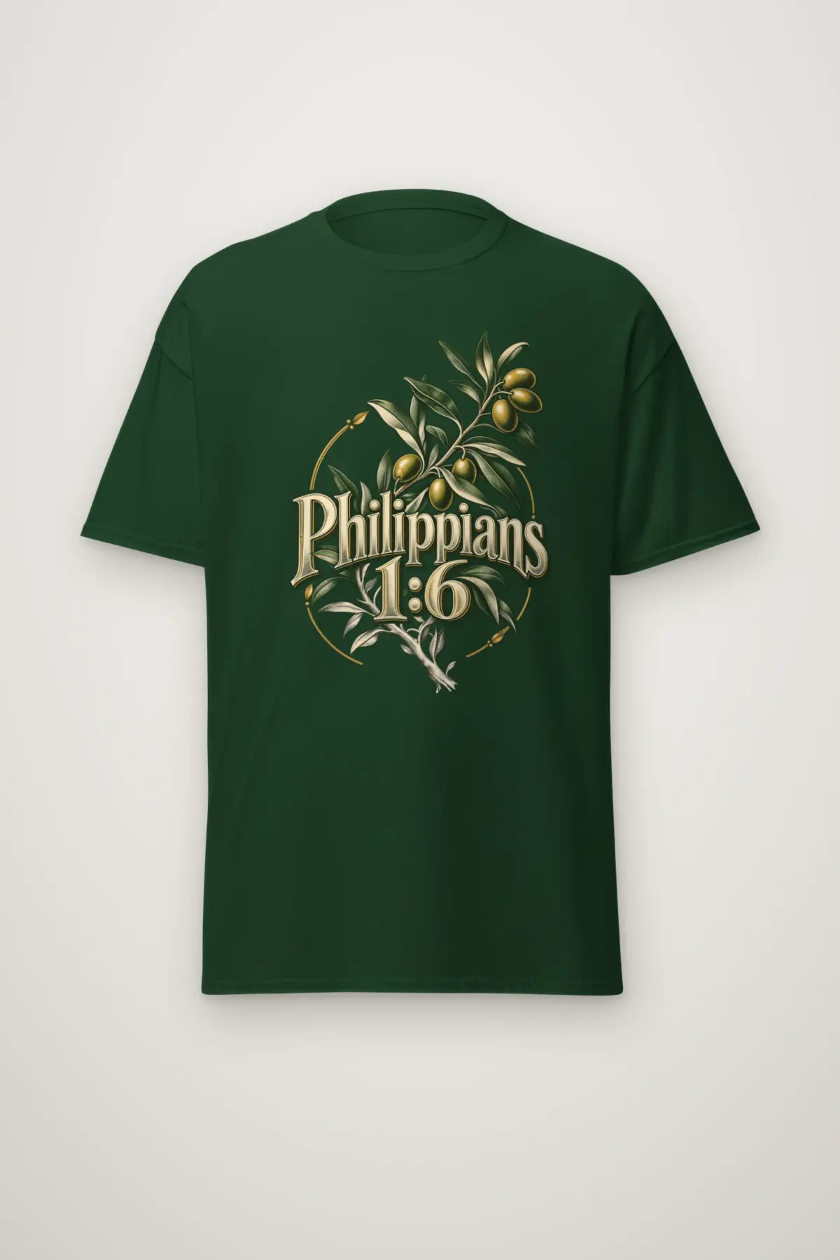 "Philippians 1:6" Heavyweight Unisex Crewneck T-shirt