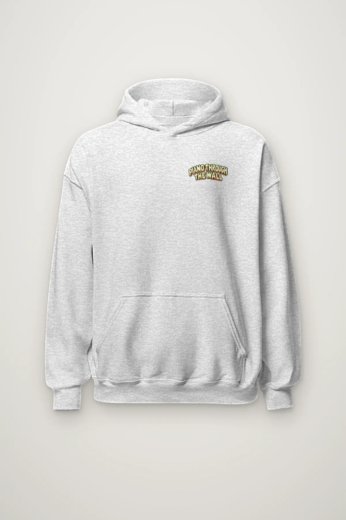 "Piano Through the Wall" Heavy Blend Unisex Pullover Hoodie