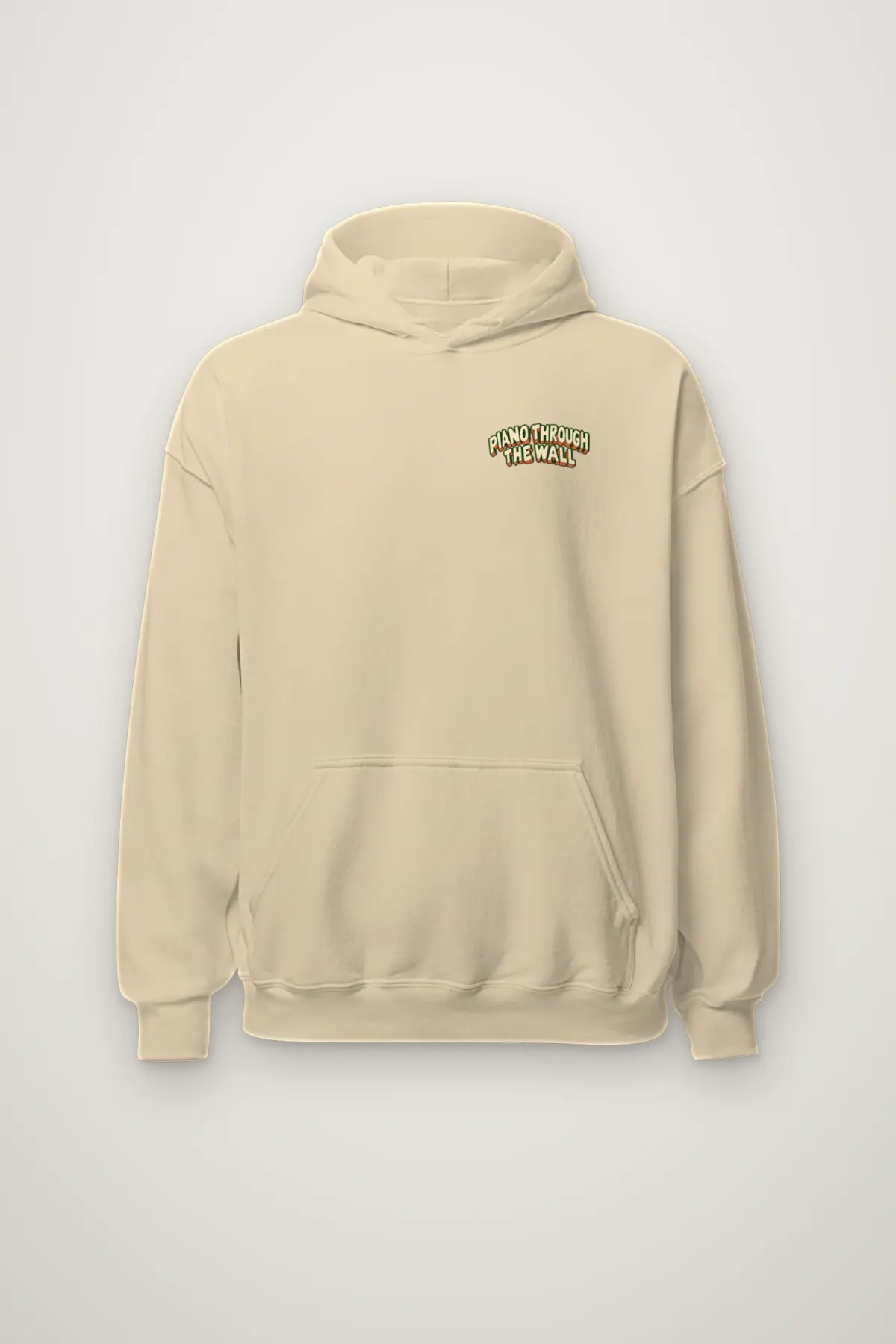 "Piano Through the Wall" Heavy Blend Unisex Pullover Hoodie