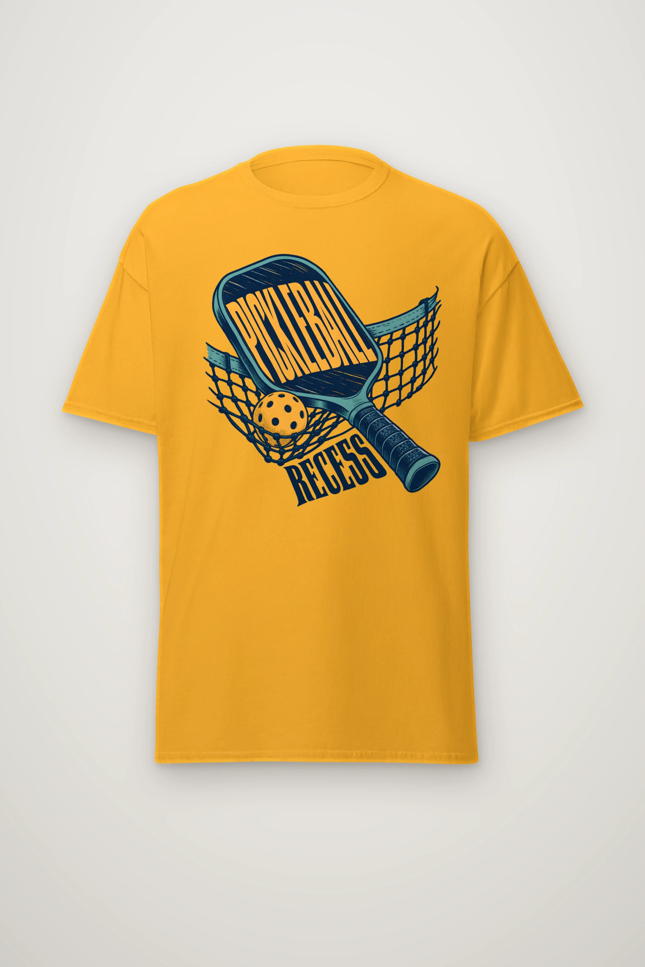 "Pickleball Recess" Heavyweight Unisex Crewneck T-shirt