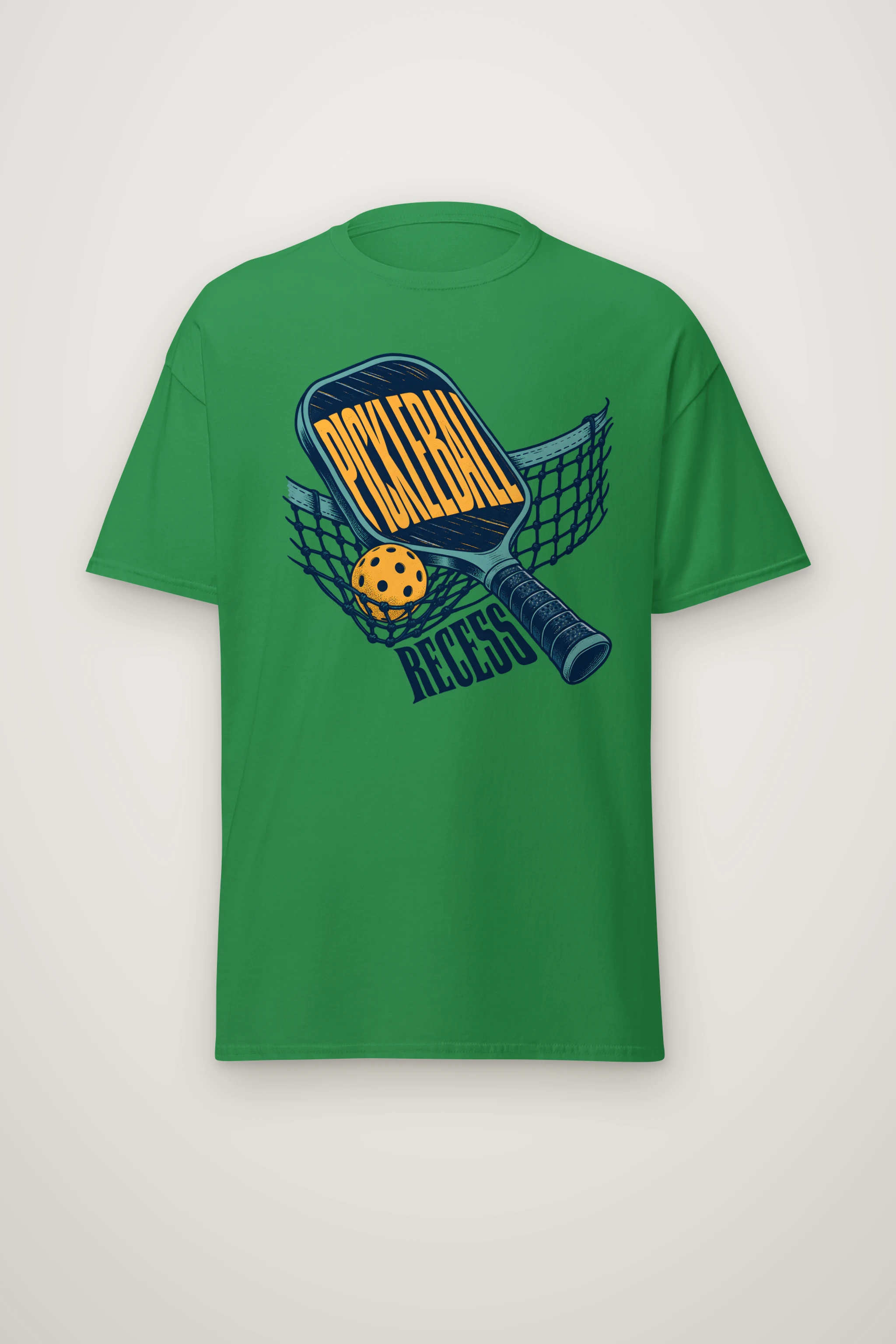 "Pickleball Recess" Heavyweight Unisex Crewneck T-shirt