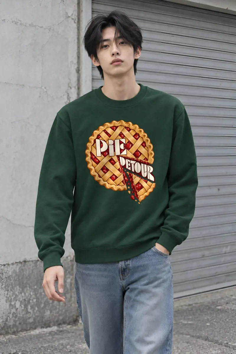 “Pie Detour” Heavy Blend Unisex Crewneck Sweatshirt