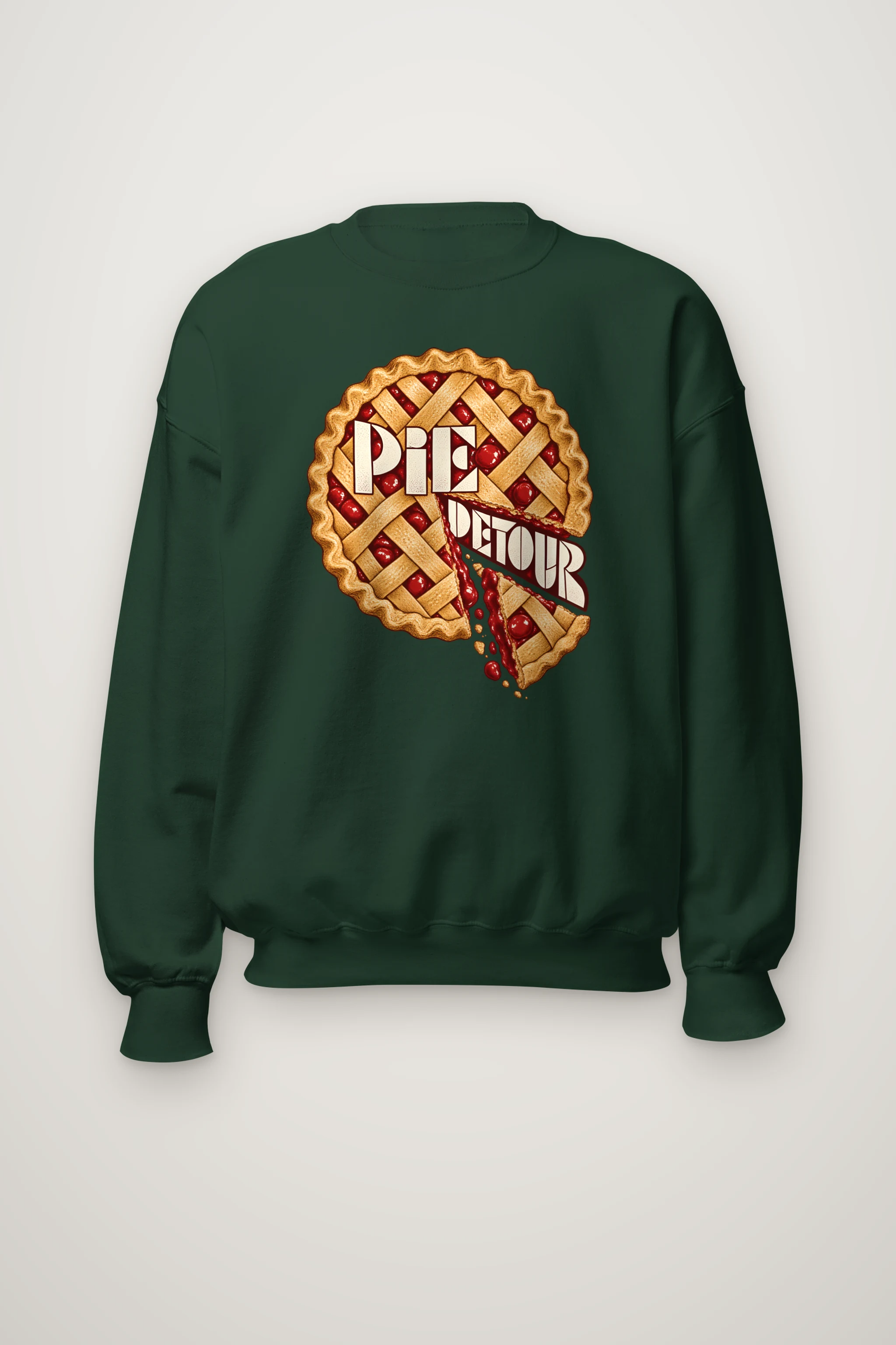 "Pie Detour" Heavy Blend Unisex Crewneck Sweatshirt