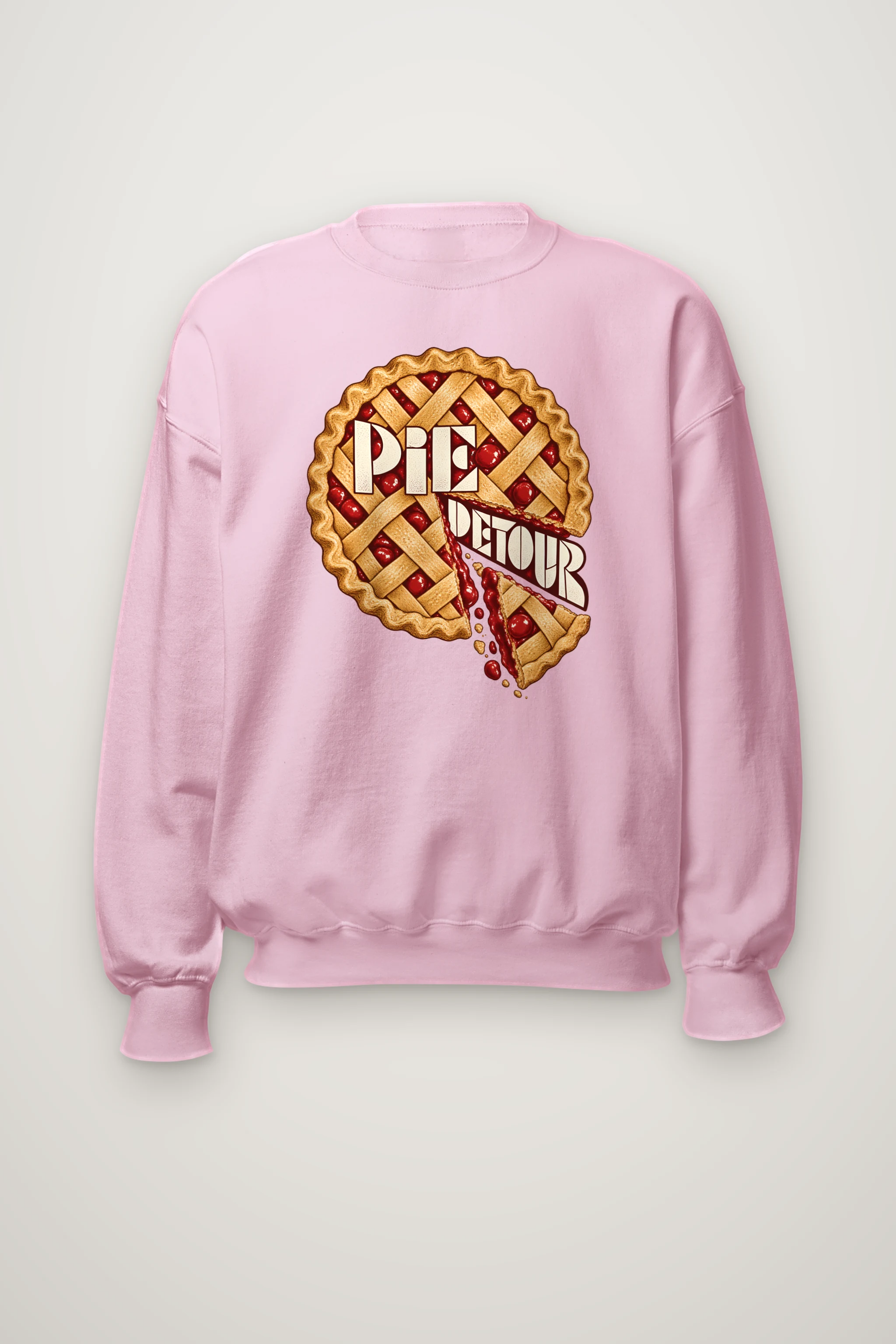 "Pie Detour" Heavy Blend Unisex Crewneck Sweatshirt