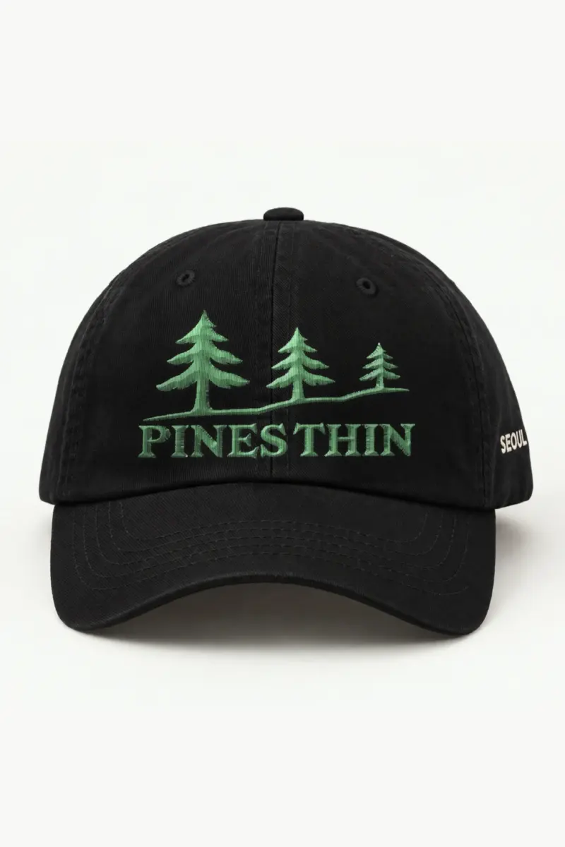 "PINES THIN" Classic Dad Hat · Embroidered